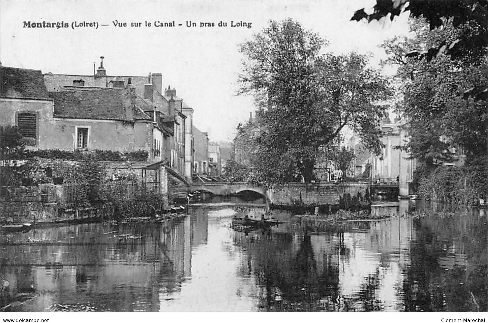 MONTARGIS - Vue Sur Le Canal - Un Bras Du Loing - Très Bon état - Montargis