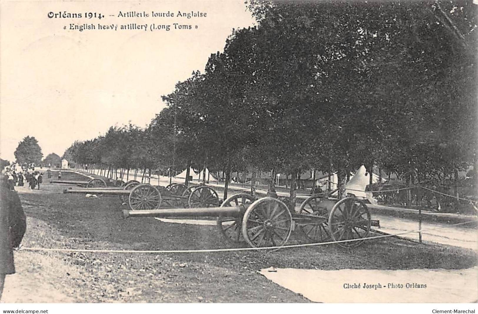 ORLEANS 1914 - Artillerie Lourde Anglaise - Très Bon état - Orleans
