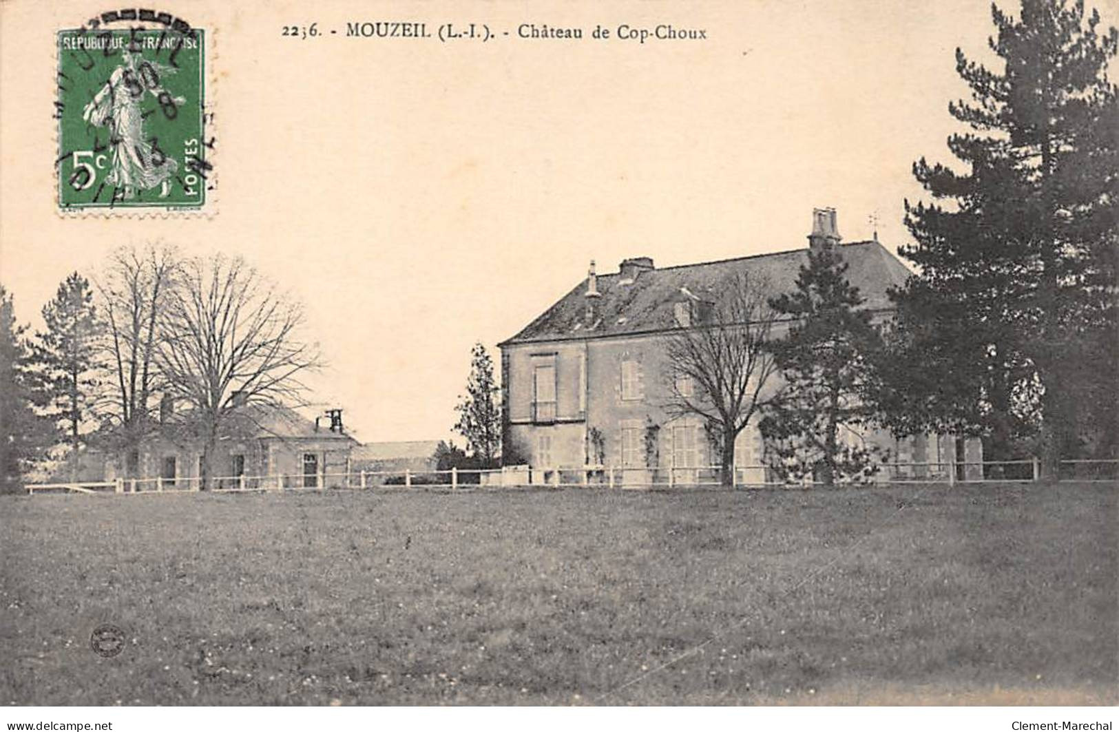 MOUZEIL - Château De Cop Choux - Très Bon état - Autres & Non Classés