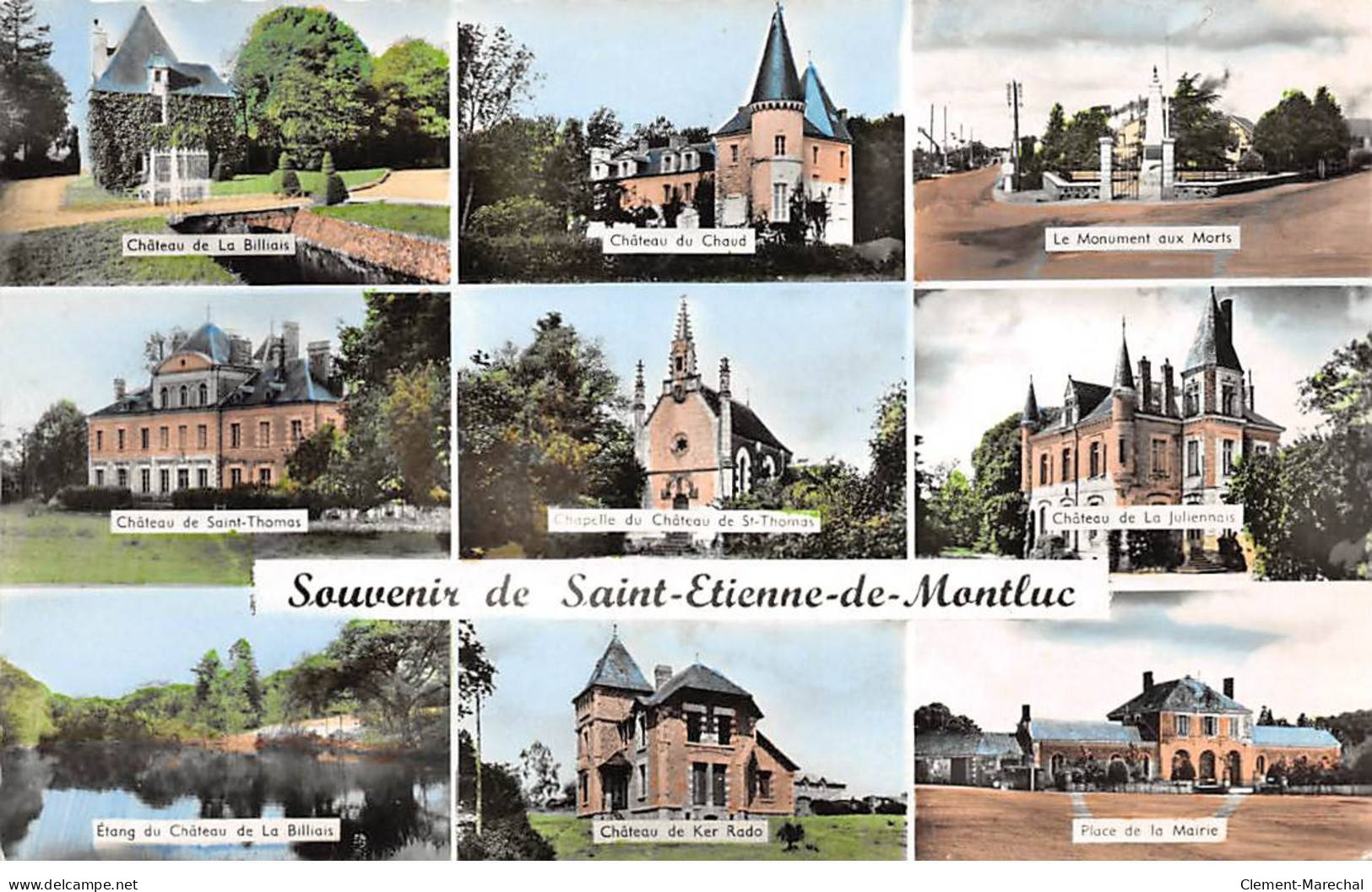 Souvenir De SAINT ETIENNE DE MONTLUC - Très Bon état - Saint Etienne De Montluc