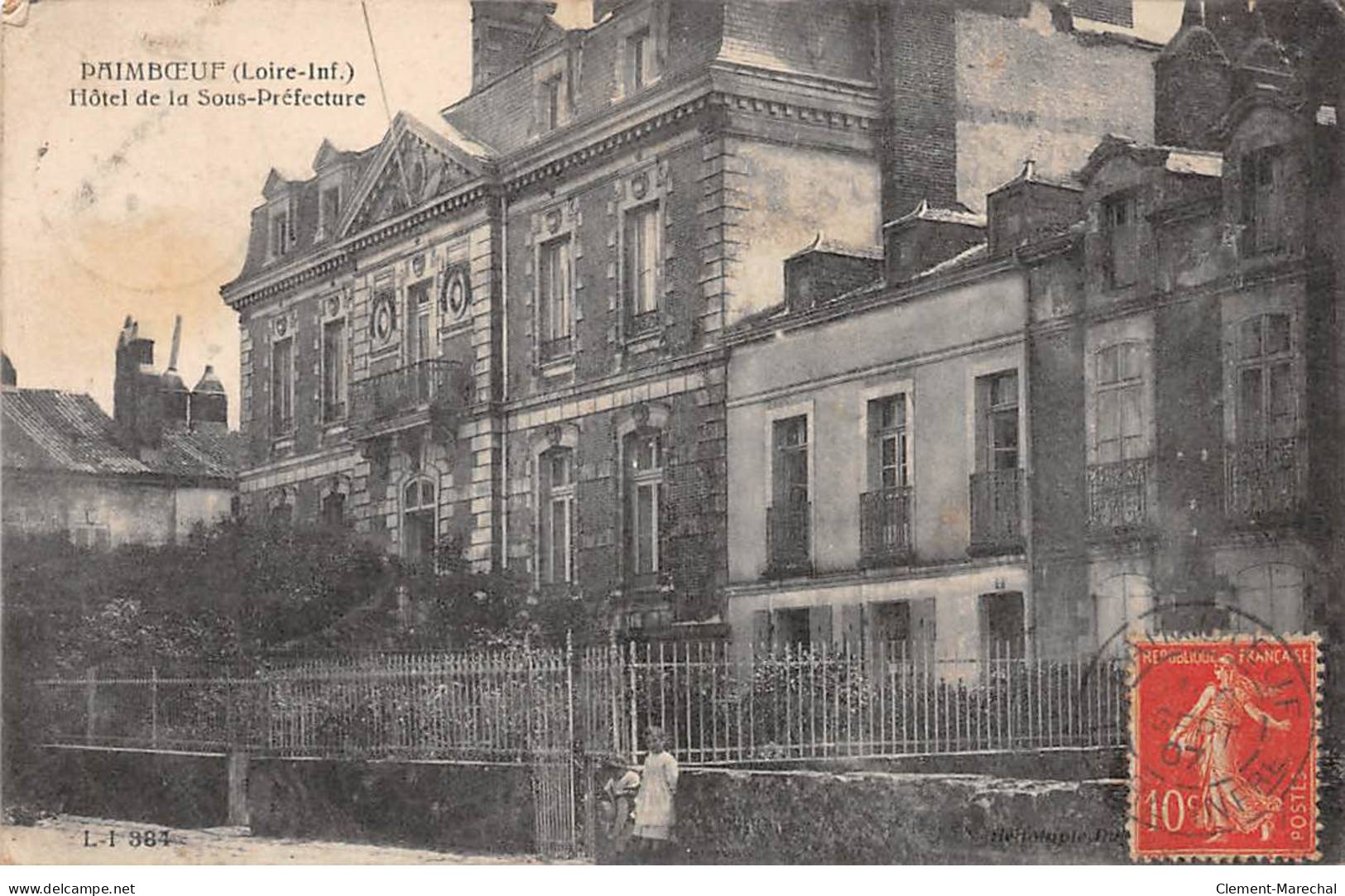 PAIMBOEUF - Hôtel De La Sous Préfecture - état - Paimboeuf