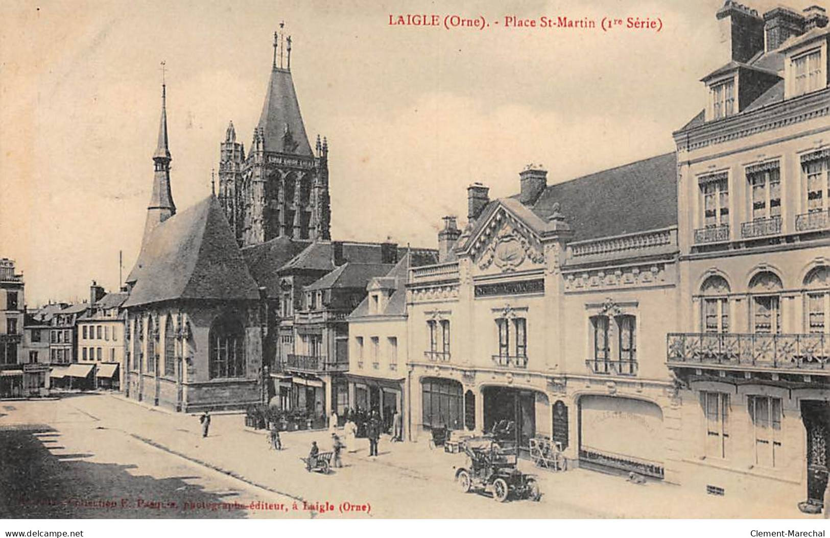 LAIGLE - Place Saint Martin - Très Bon état - L'Aigle