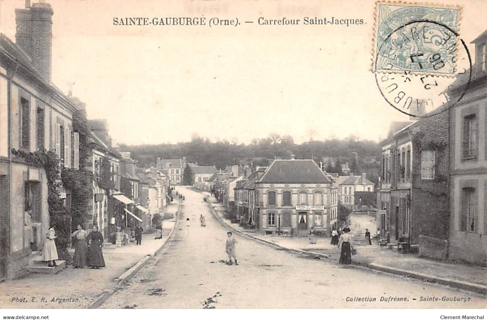 SAINTE GAUBURGE - Carrefour Saint Jacques - Très Bon état - Sonstige & Ohne Zuordnung