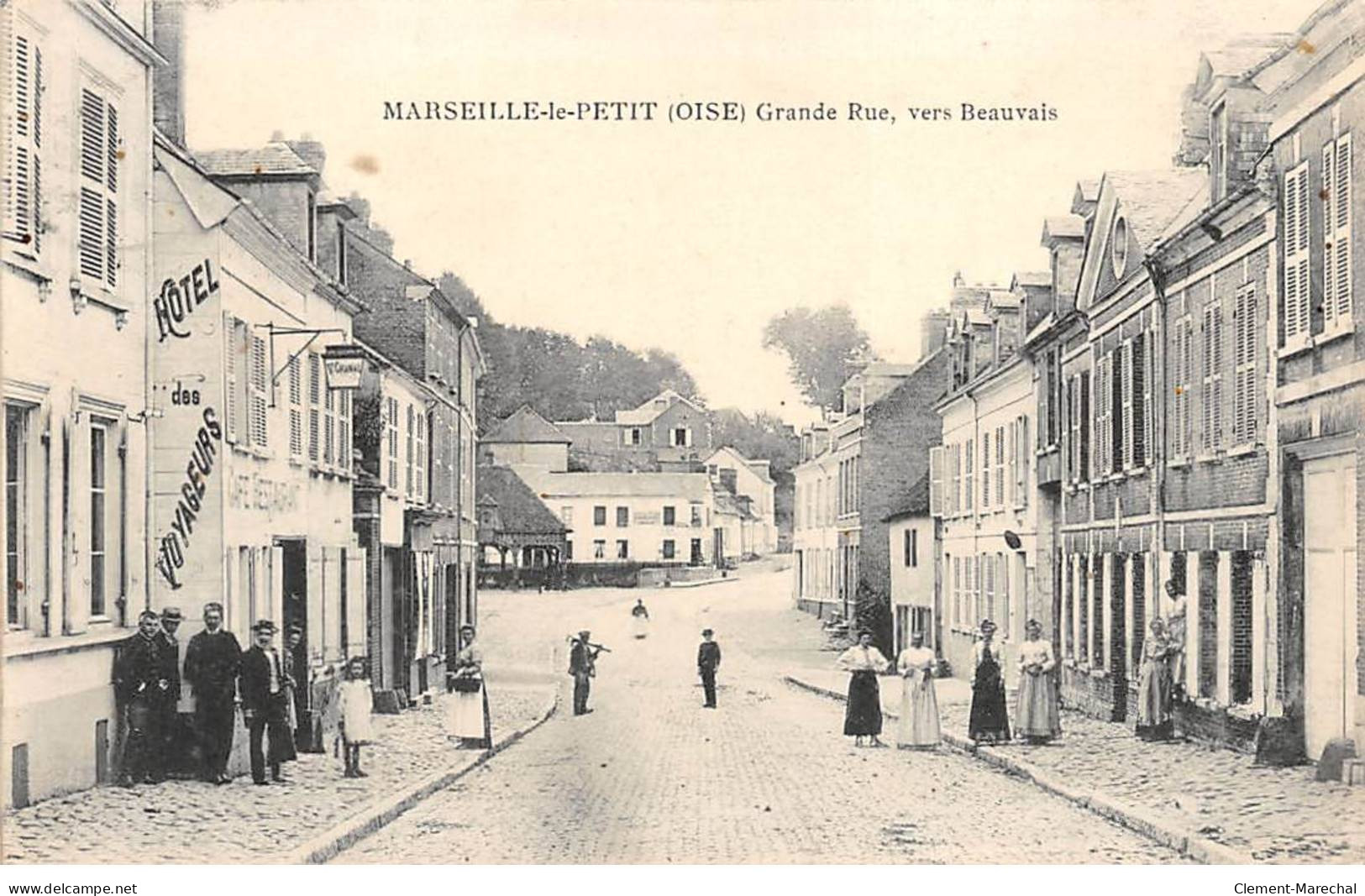 MARSEILLE LE PETIT - Grande Rue, Vers Beauvais - Très Bon état - Marseille-en-Beauvaisis