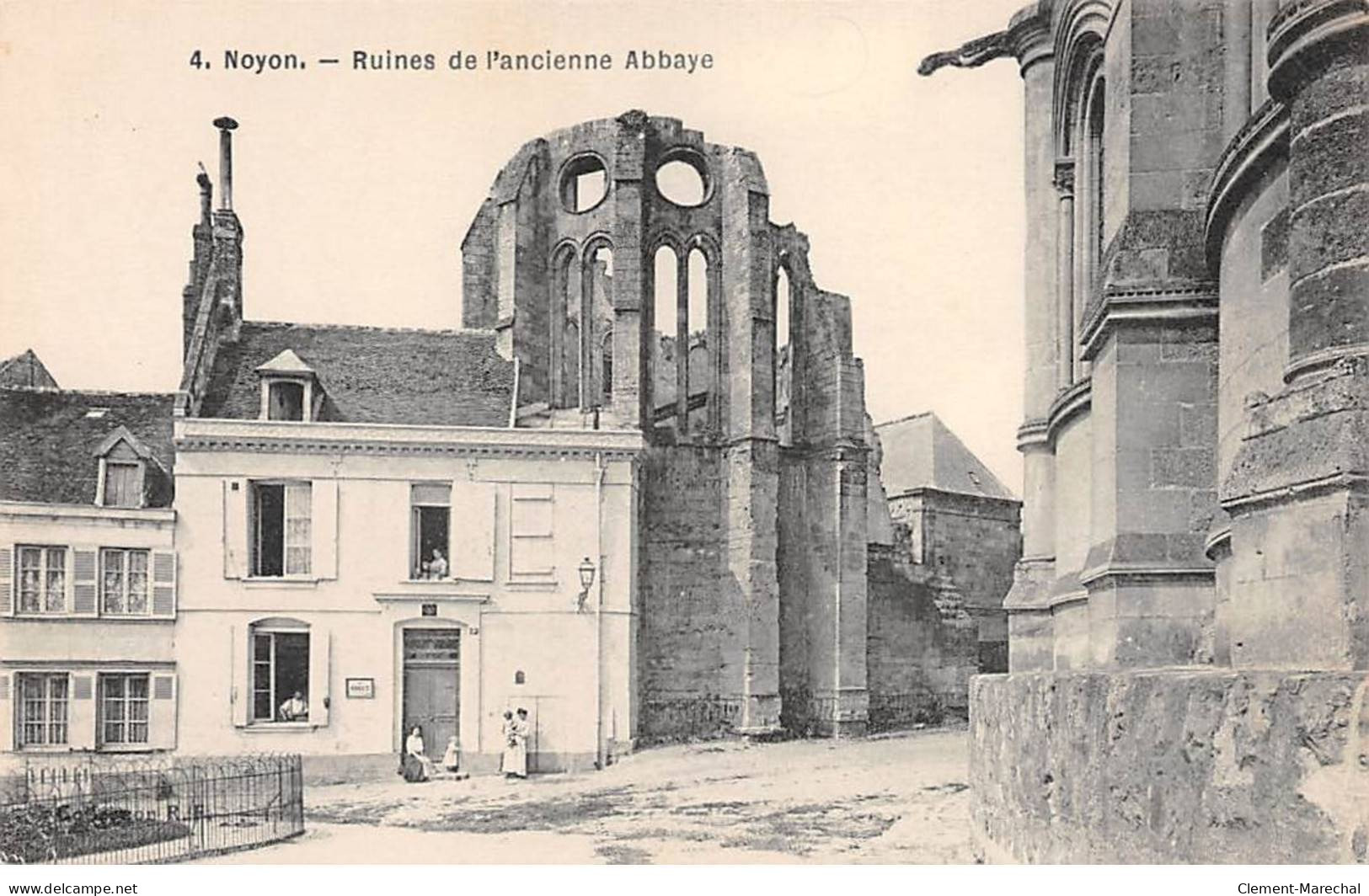 NOYON - Ruines De L'ancienne Abbaye - Très Bon état - Noyon
