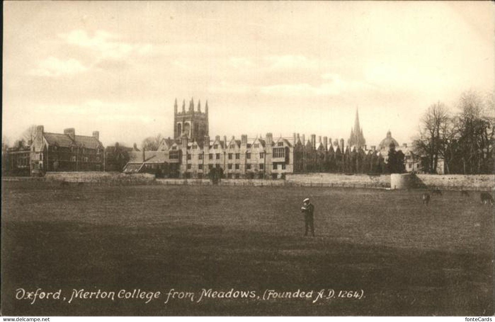 11111270 Oxford Oxfordshire Merton College Meadows   - Other & Unclassified