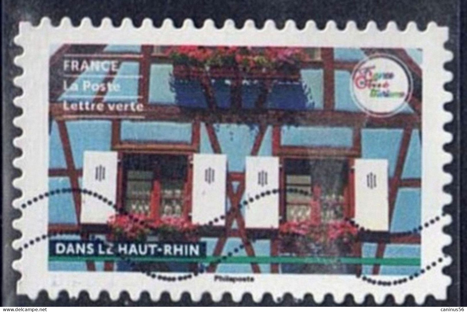 2022 Yt AA 2169 (o) France Terre De Tourisme - Habitats Typiques Dans Le Haut-Rhin - Used Stamps