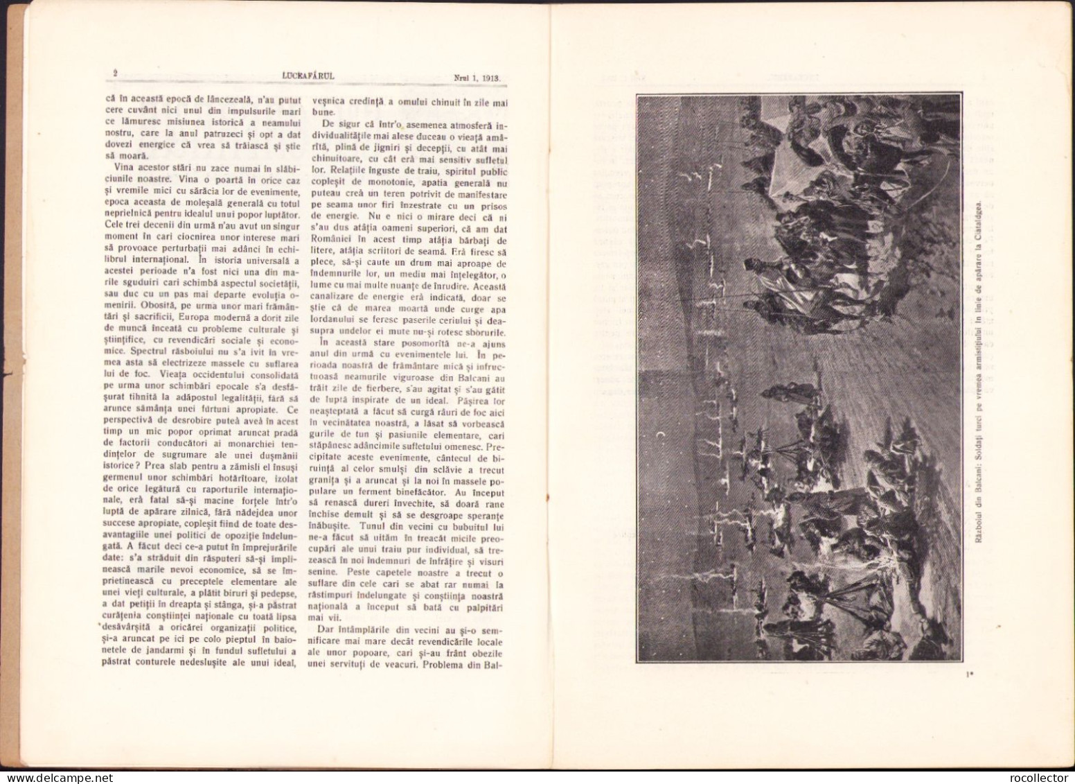 Luceafărul, 1 Ianuarie Stil Vechi 1913, Sibiu Z528N - Aardrijkskunde & Geschiedenis