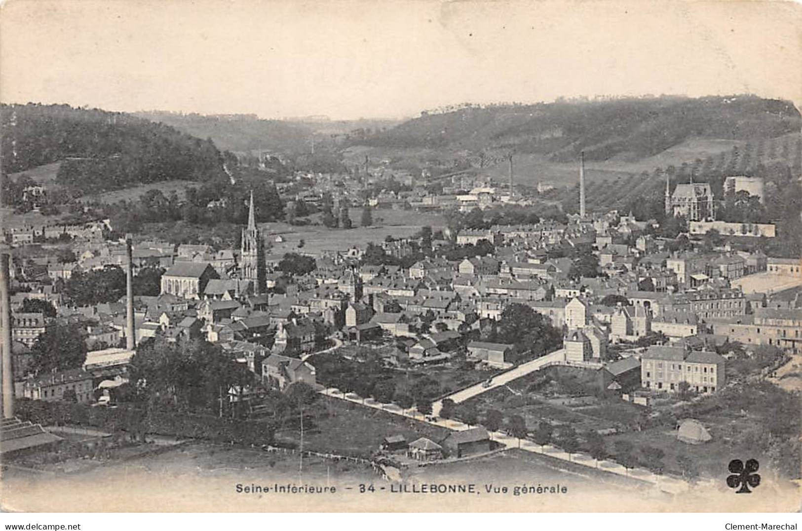 LILLEBONNE - Vue Générale - Très Bon état - Lillebonne