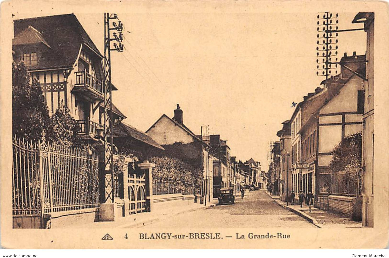 BLANGY SUR BRESLE - La Grande Rue - Très Bon état - Blangy-sur-Bresle