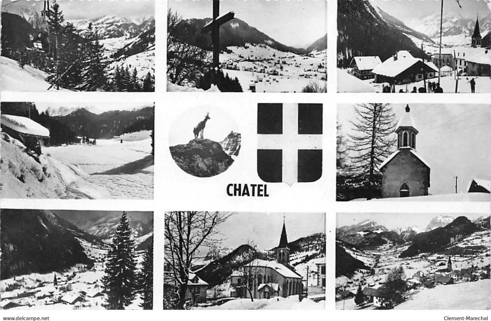 Paysage De CHATEL - Très Bon état - Châtel