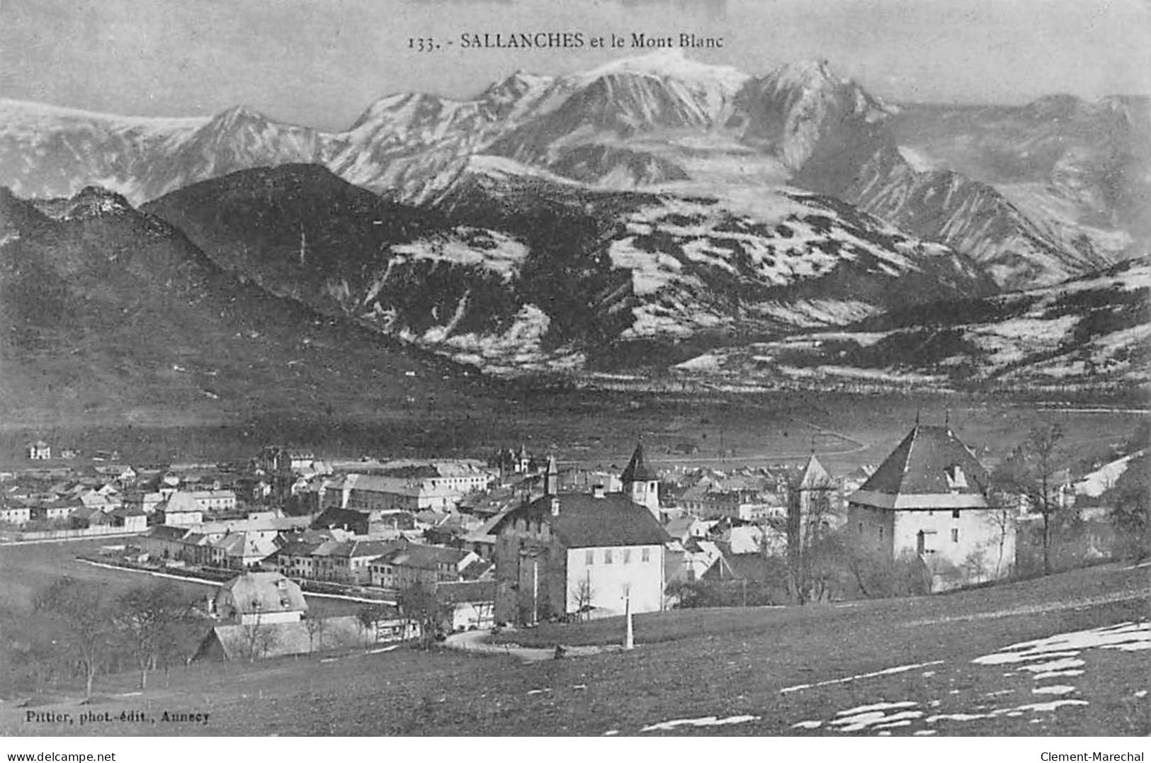 SALLANCHES Et Le Mont Blanc - Très Bon état - Sallanches