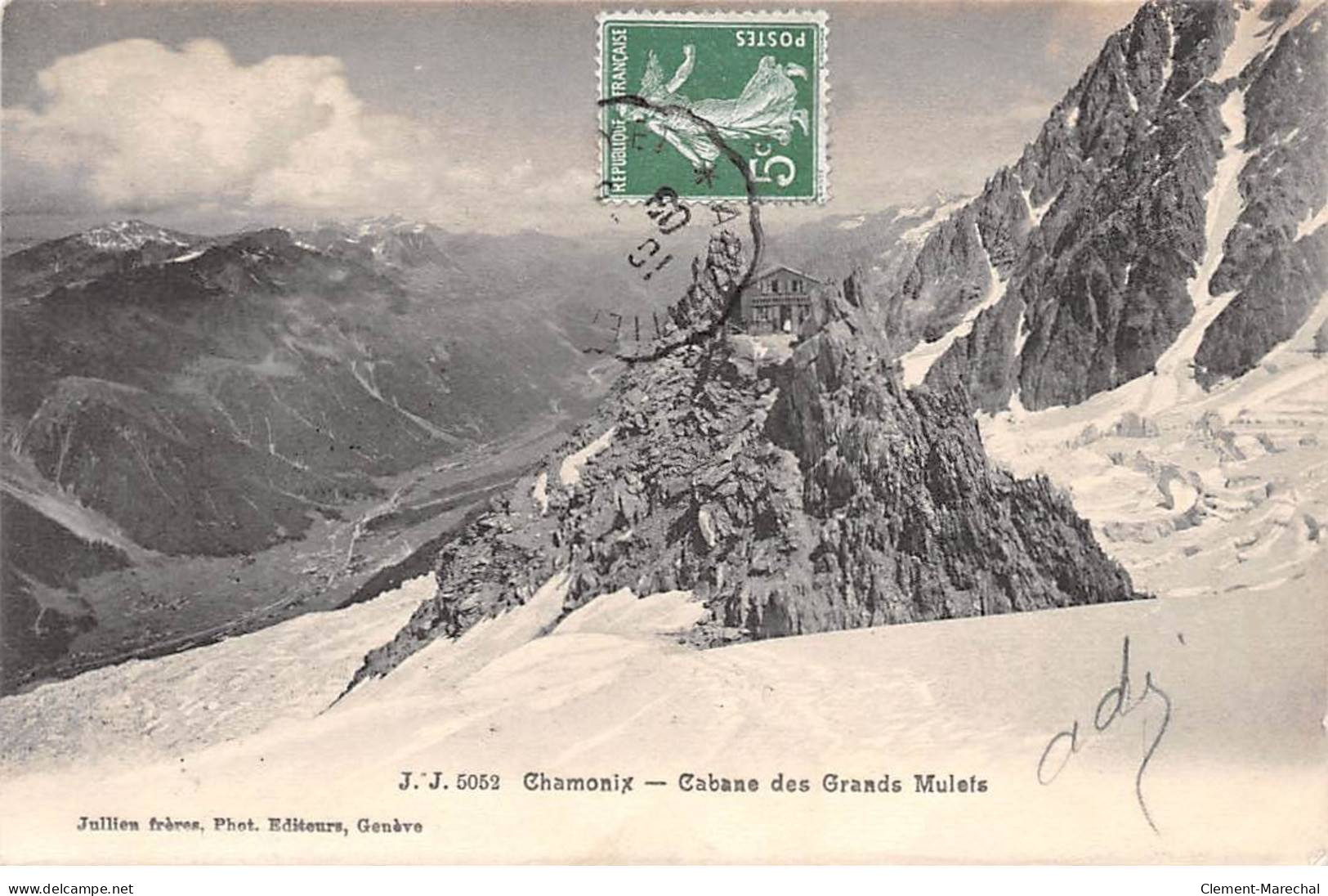 CHAMONIX - Cabane Des Grands Mulets - Très Bon état - Chamonix-Mont-Blanc