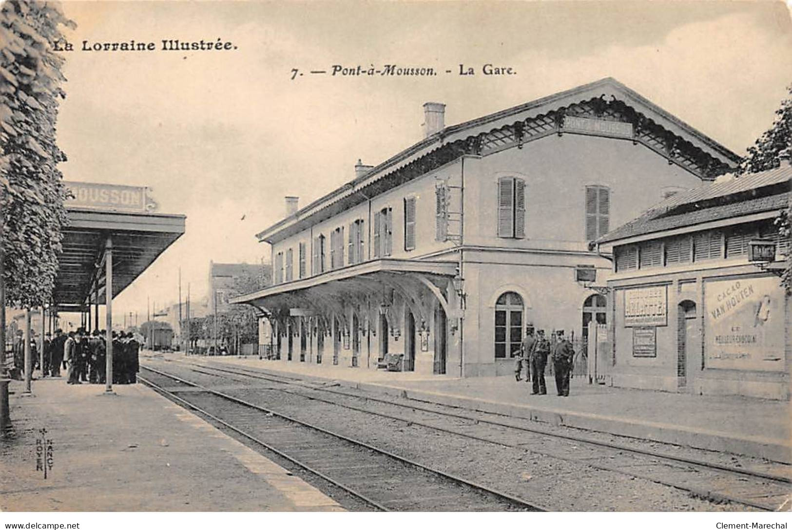 PONT A MOUSSON - La Gare - Très Bon état - Pont A Mousson