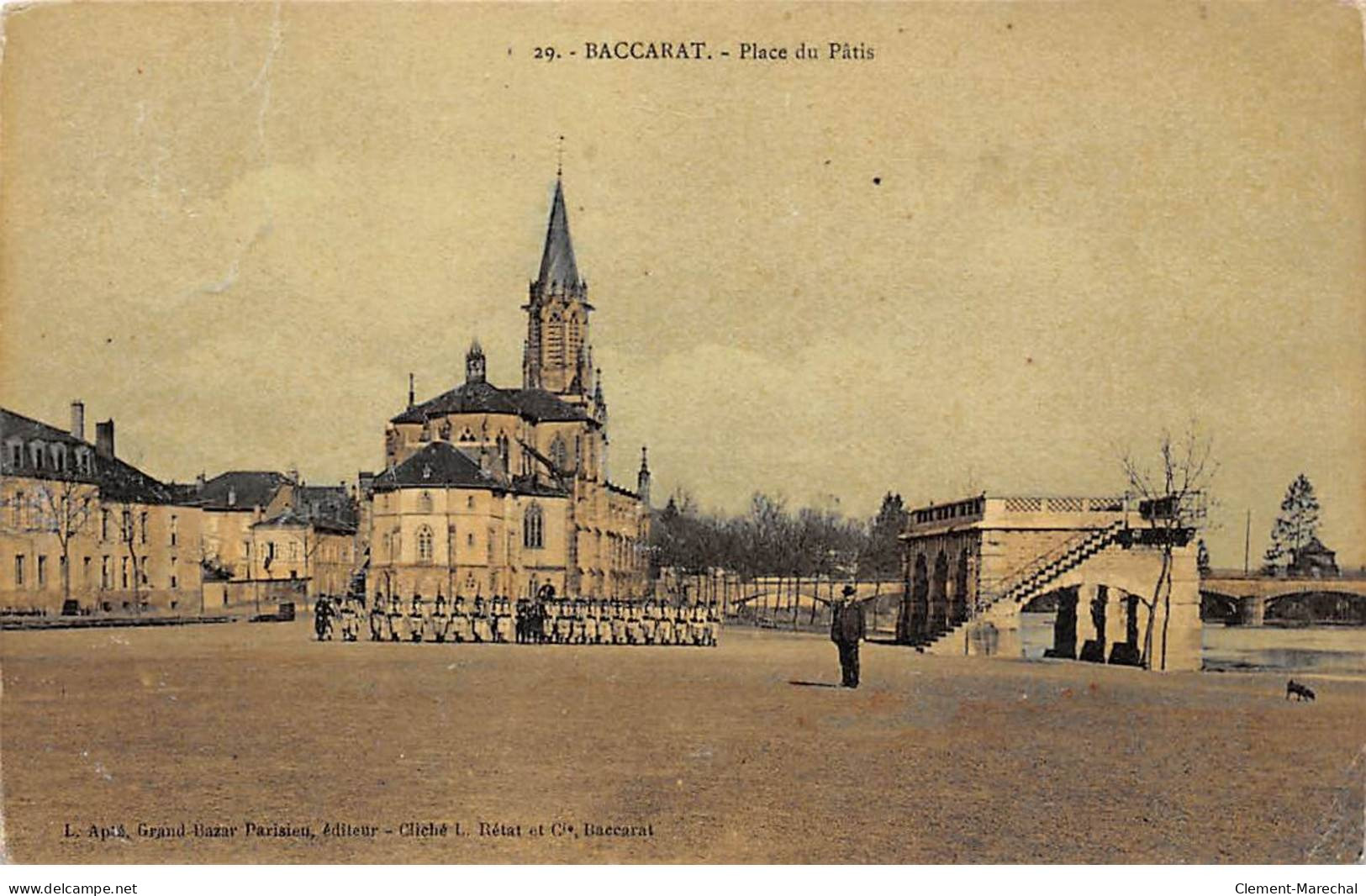 BACCARAT - Place Du Pâtis - état - Baccarat