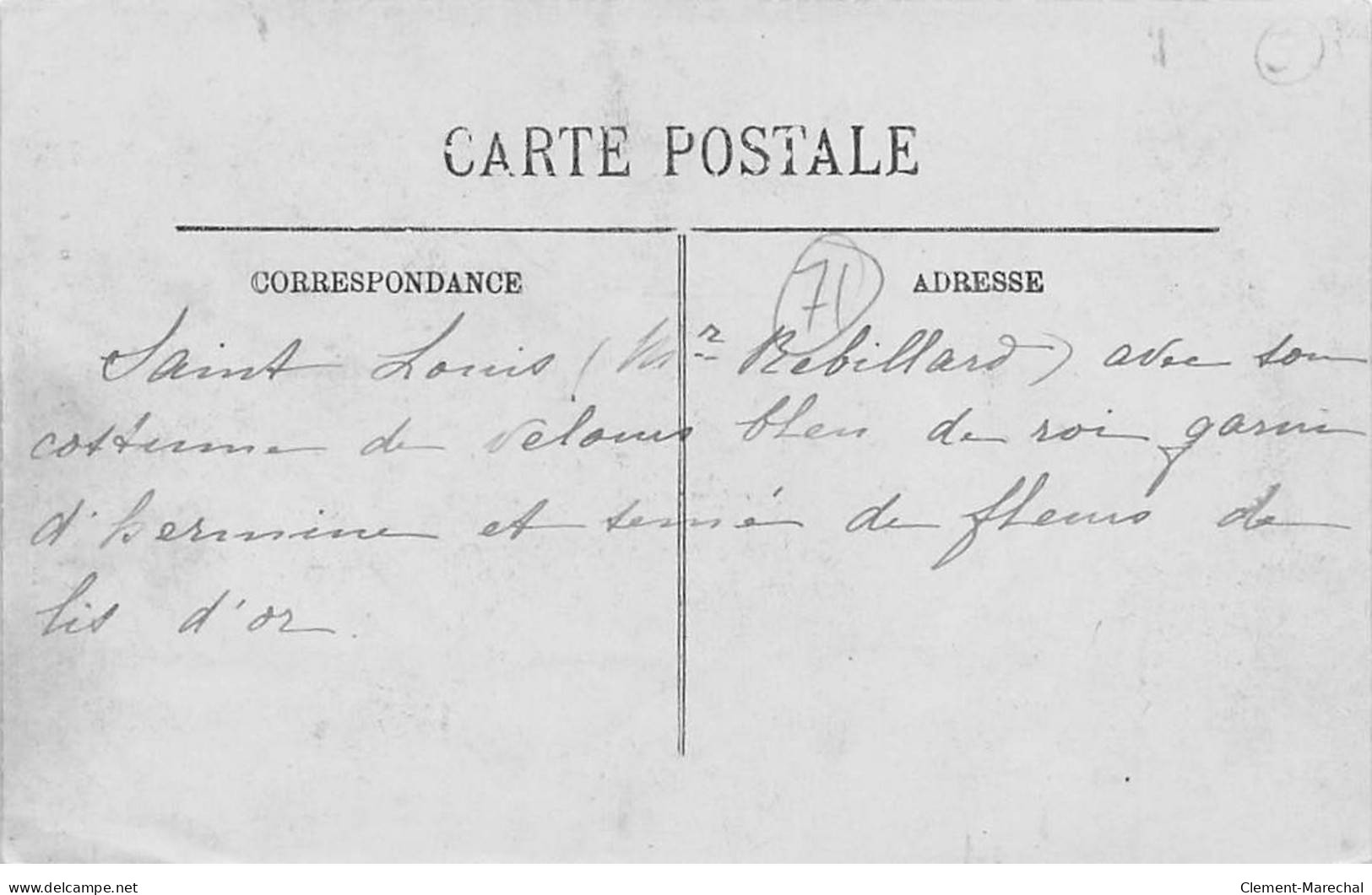 Les Fêtes De CLUNY - Septembre 1910 - Louis IX Devant La Porte De L'Abbaye - état - Cluny