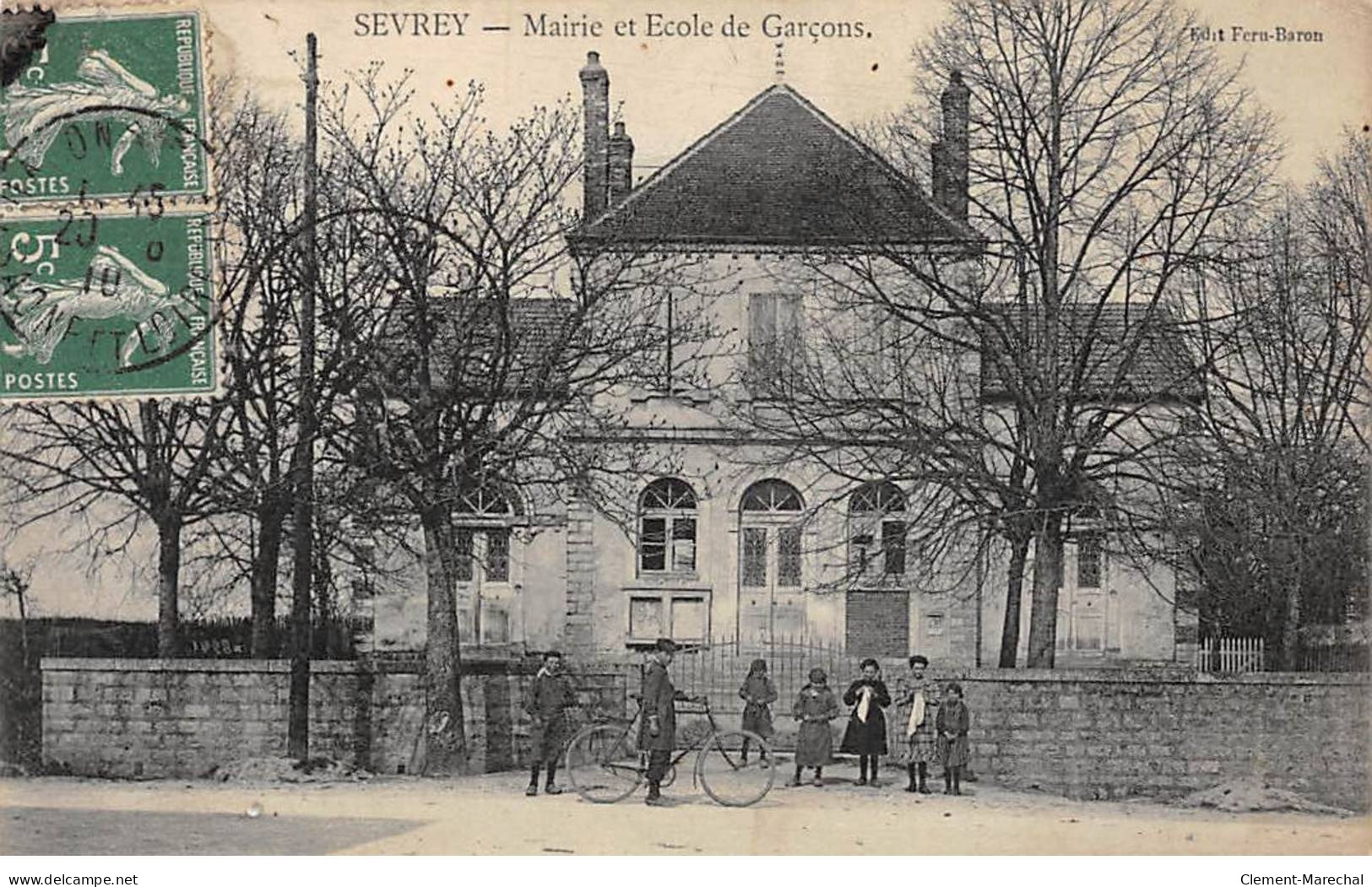 SEVREY - Mairie Et Ecole De Garçons - Très Bon état - Sonstige & Ohne Zuordnung