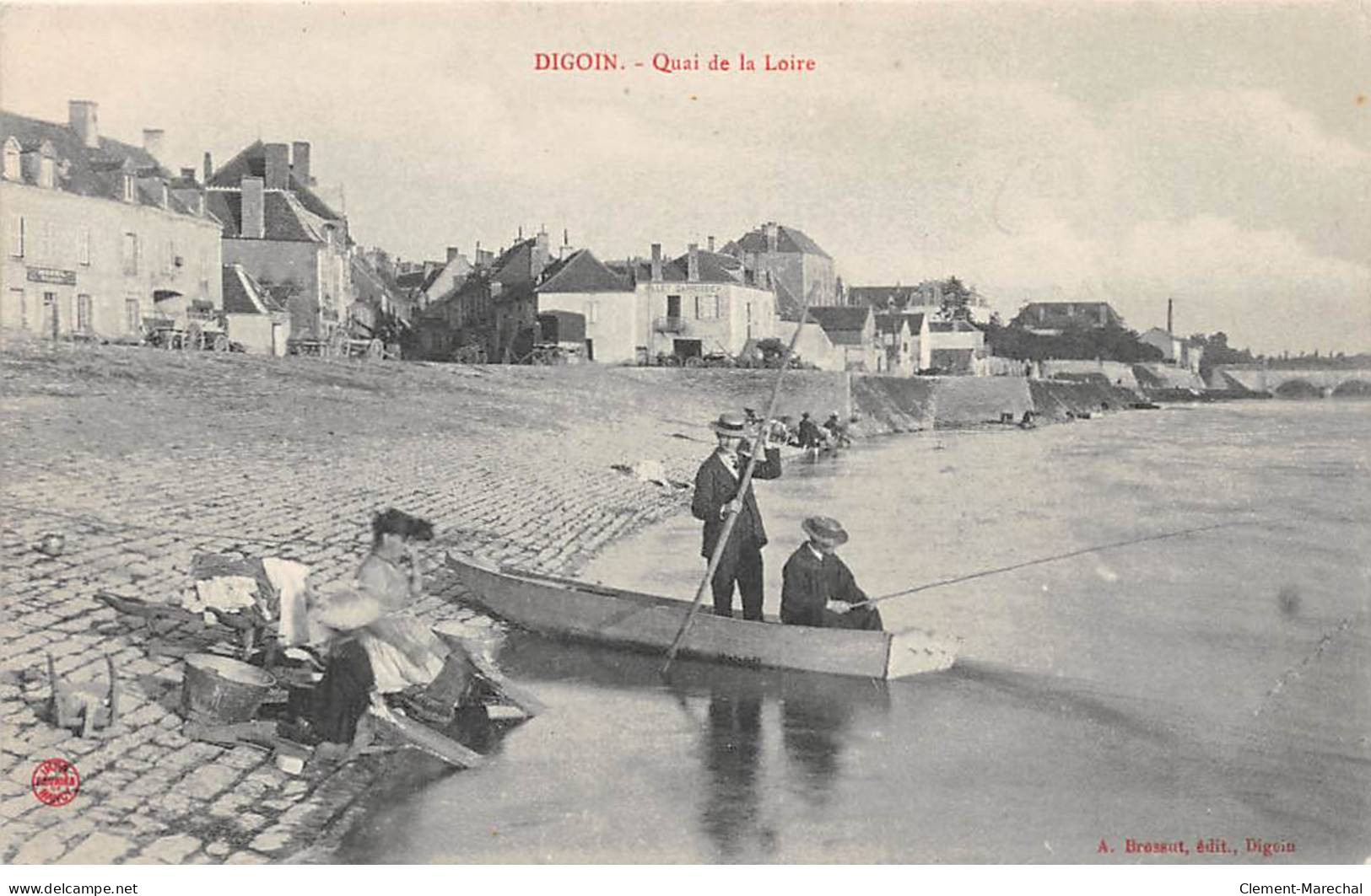 DIGOIN - Quai De La Loire - Très Bon état - Digoin