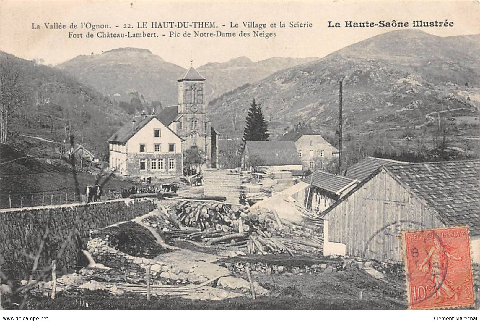 LE HAUT DU THEM - Le Village Et La Scierie - Fort De Château Lambert - Très Bon état - Other & Unclassified