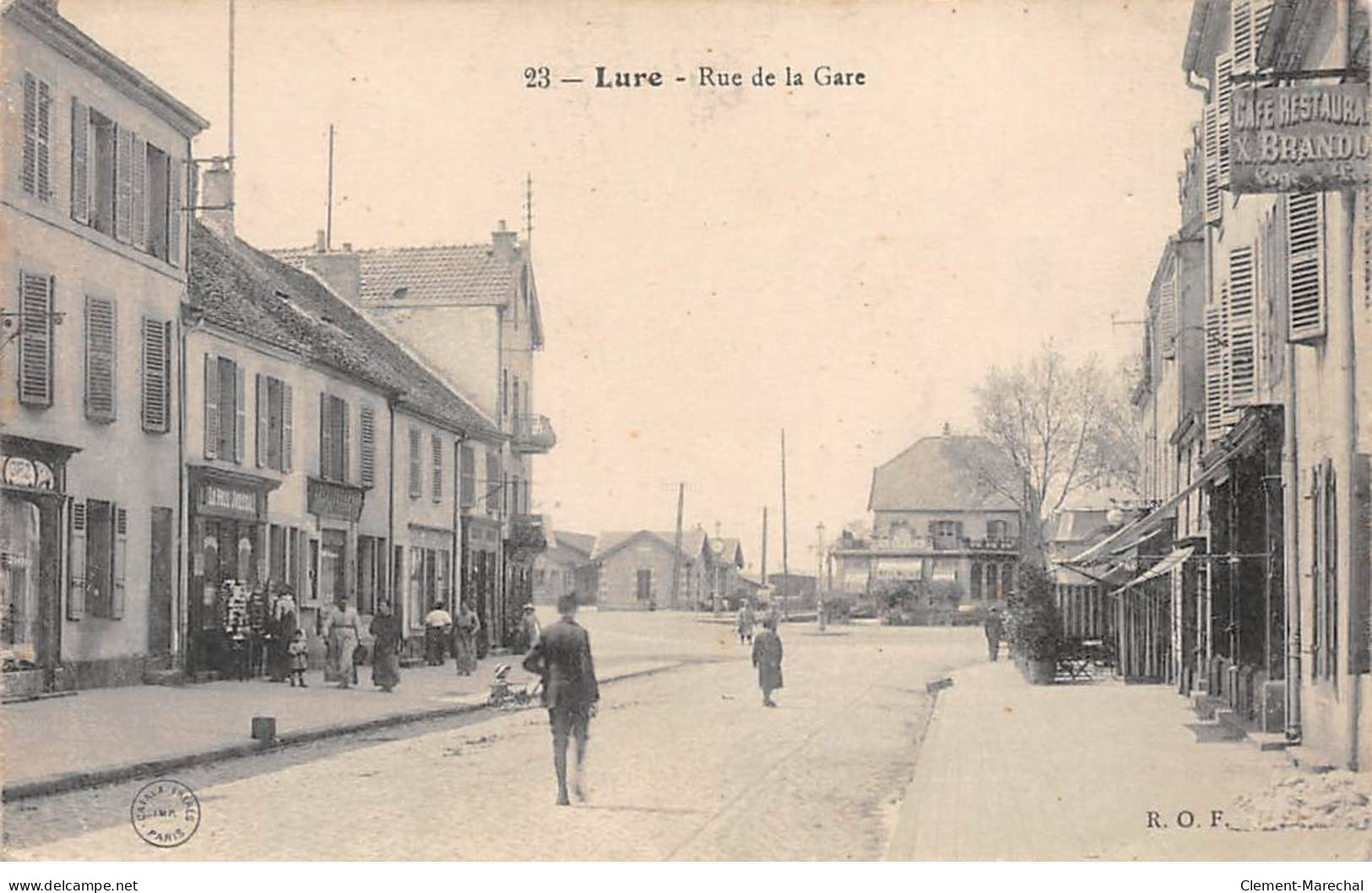 LURE - Rue De La Gare - Très Bon état - Lure