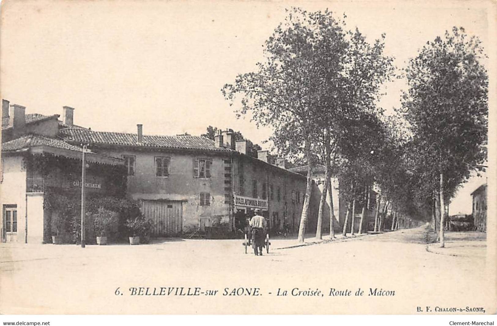 BELLEVILLE SUR SAONE - La Croisée - Route De Mâcon - Très Bon état - Belleville Sur Saone