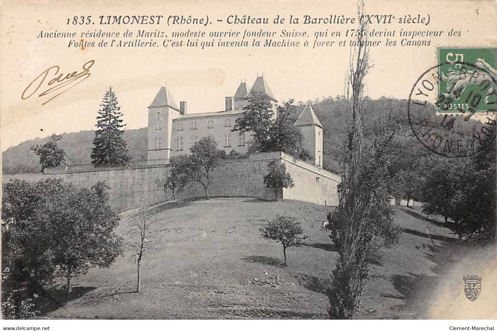 LIMONEST - Château De La Barollière - Très Bon état - Limonest