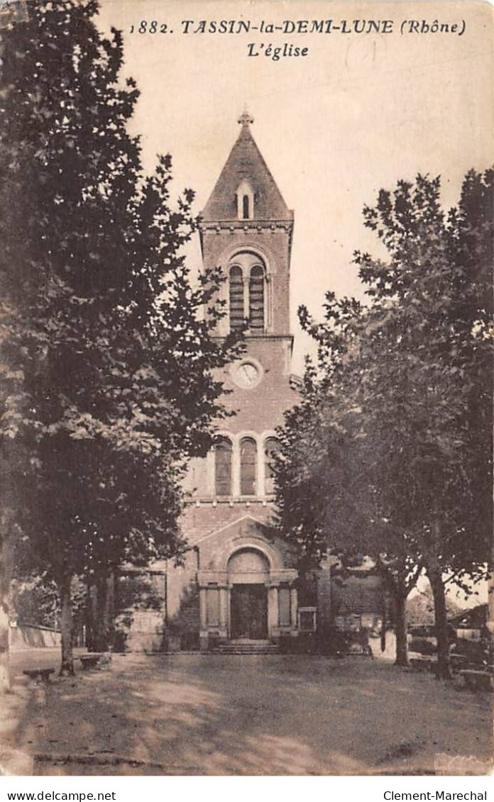 TASSIN LA DEMI LUNE - L'Eglise - Très Bon état - Autres & Non Classés