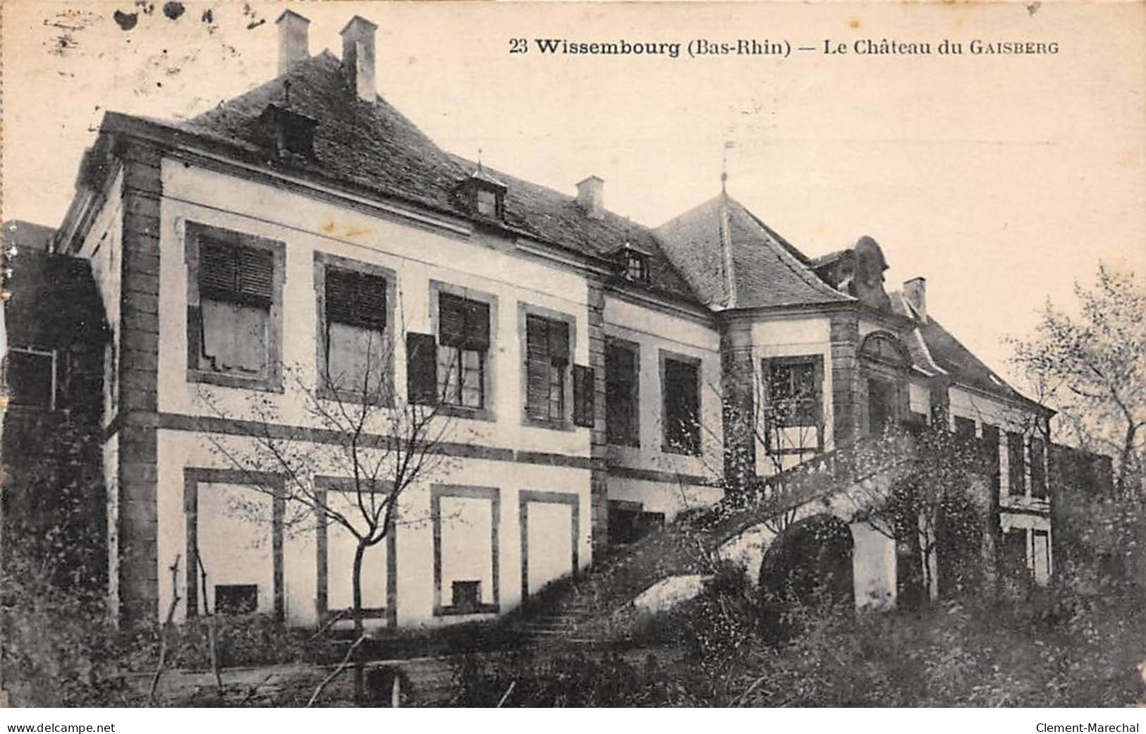 WISSEMBOURG - Le Château Du Gaisberg - Très Bon état - Wissembourg