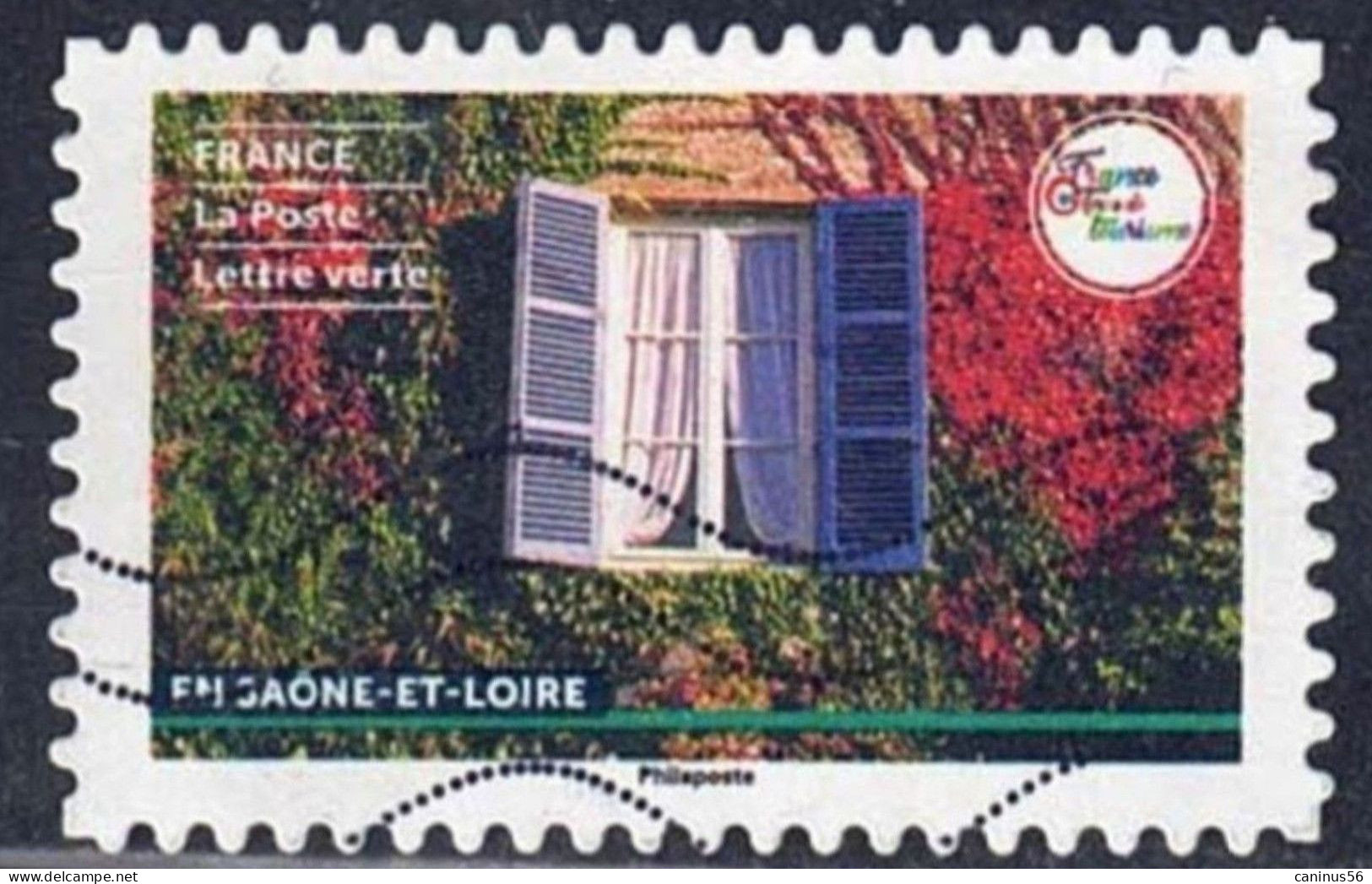 2022 Yt AA 2177 (o) France Terre De Tourisme - Habitats Typiques En Saône-et-Loire - Used Stamps