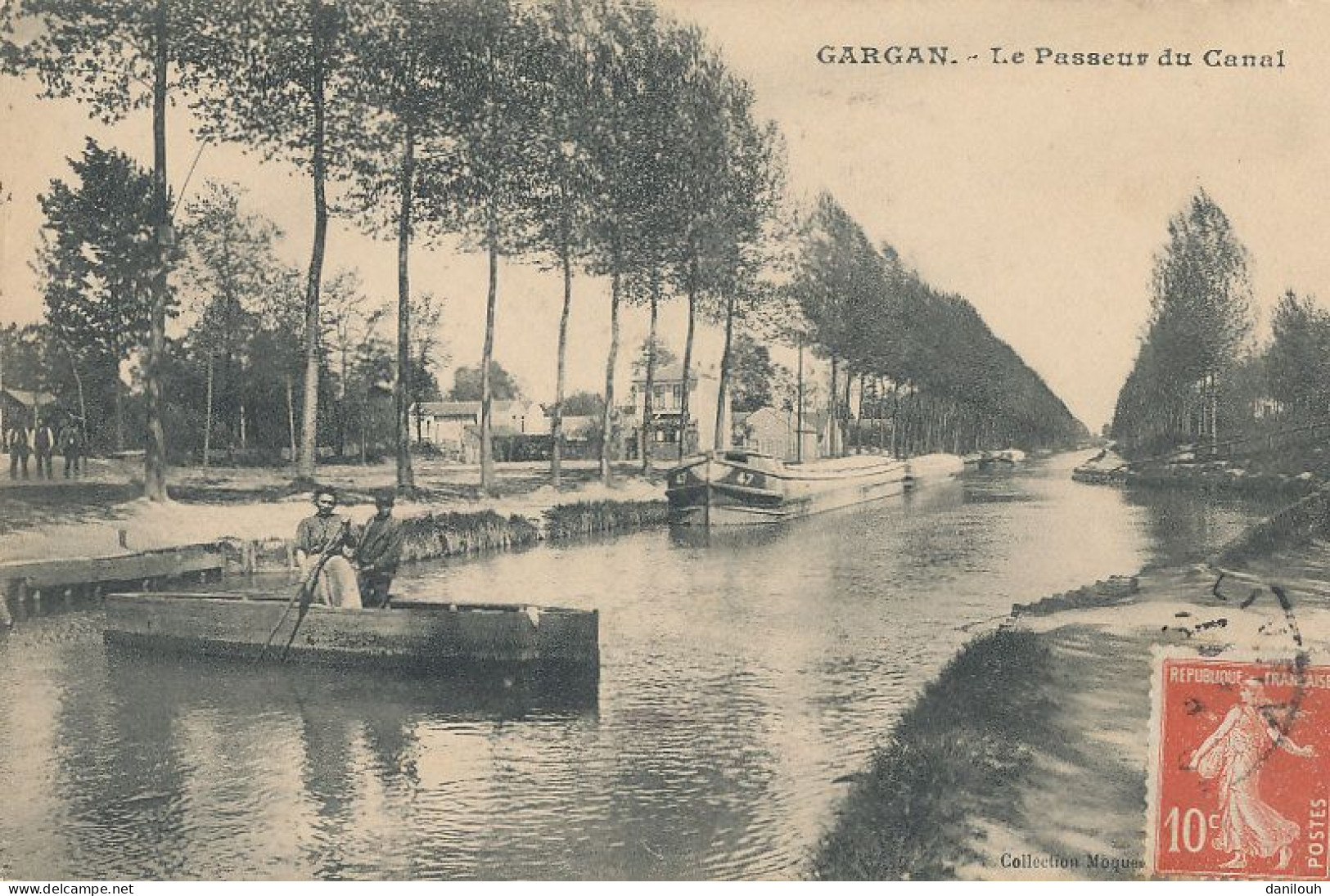 93 // GARGAN   Un Passeur Du Canal - Autres & Non Classés