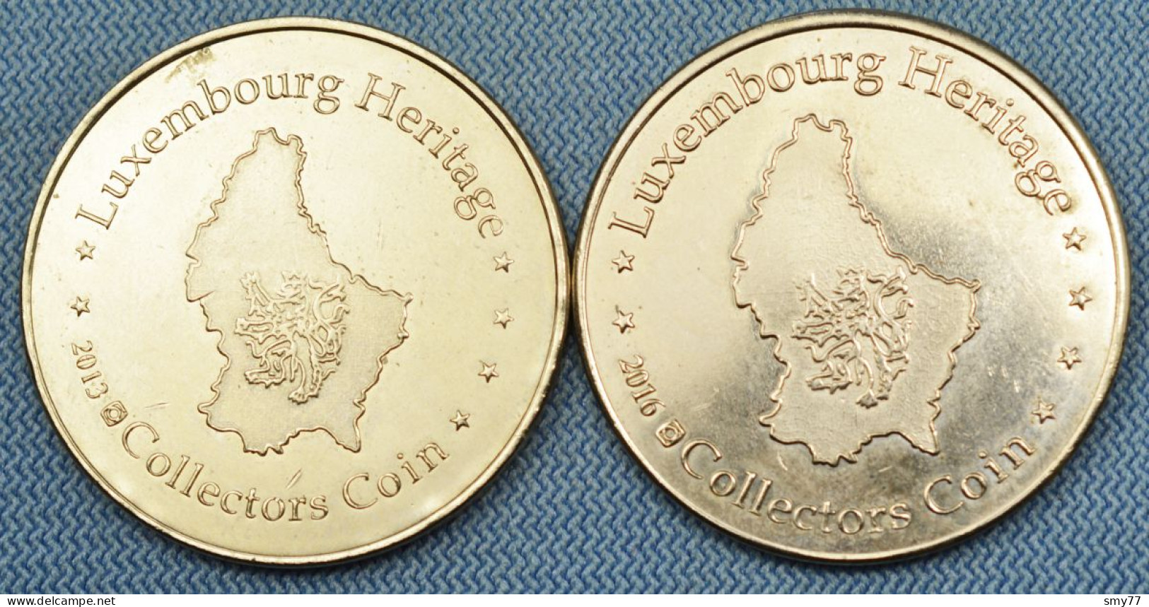 Luxembourg • 2x • Wiltz • Diekirch • Heritage Collectors Coin • 2013 2016 • Luxemburg • [24-787] - Autres & Non Classés