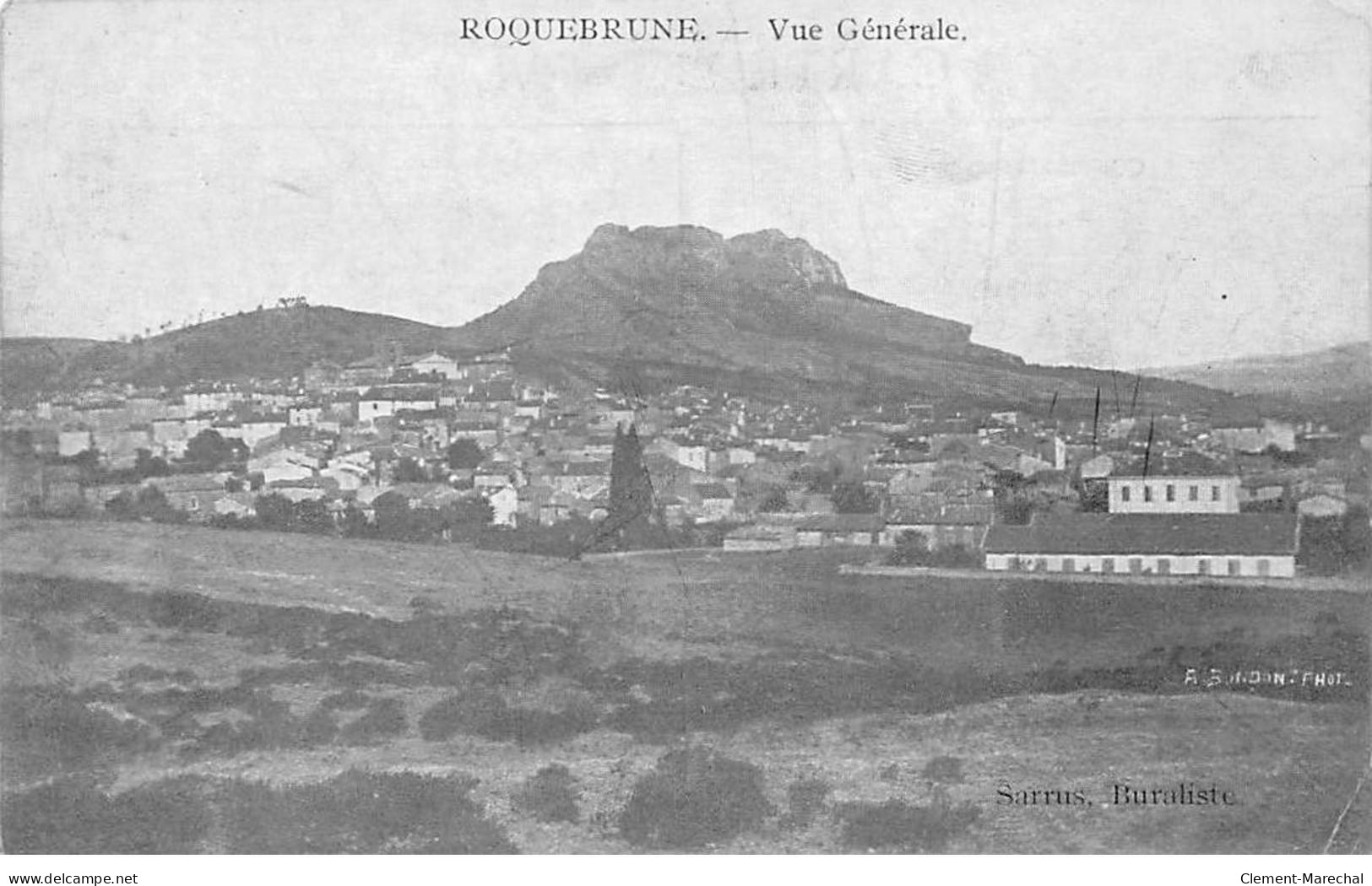ROQUEBRUNE - Vue Générale - état - Roquebrune-sur-Argens