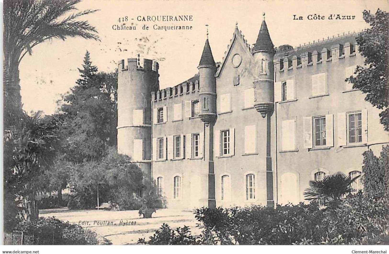 CARQUEIRANNE - Chateau De Carqueiranne - état - Carqueiranne