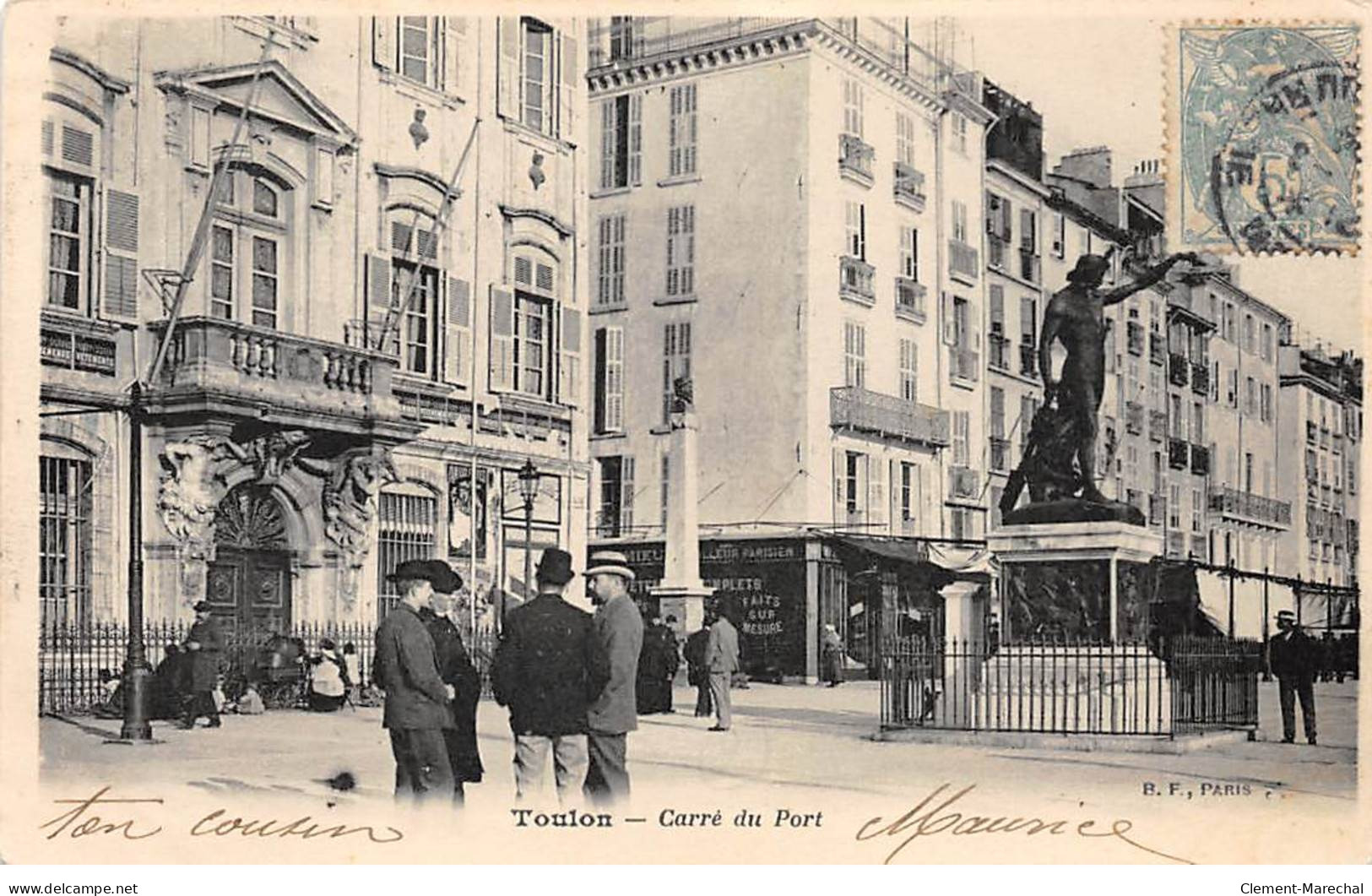 TOULON - Carré Du Port - Très Bon état - Toulon