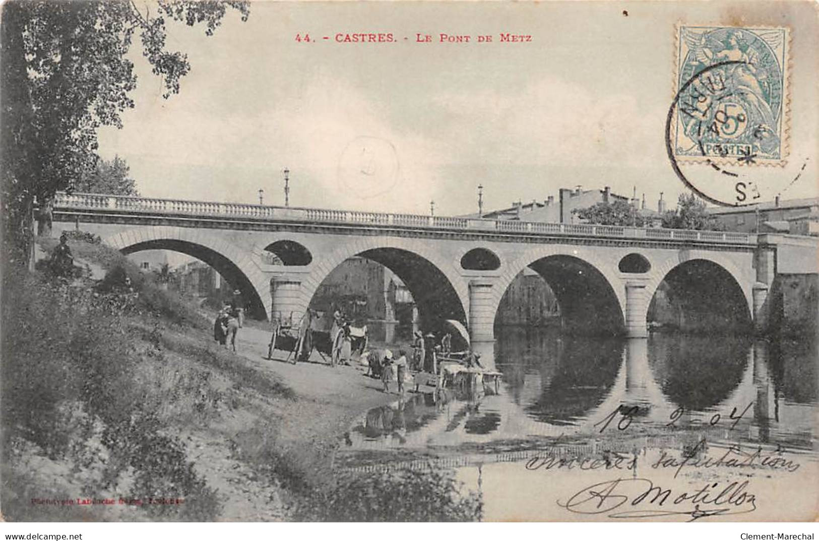CASTRES - Le Pont De Metz - Très Bon état - Castres