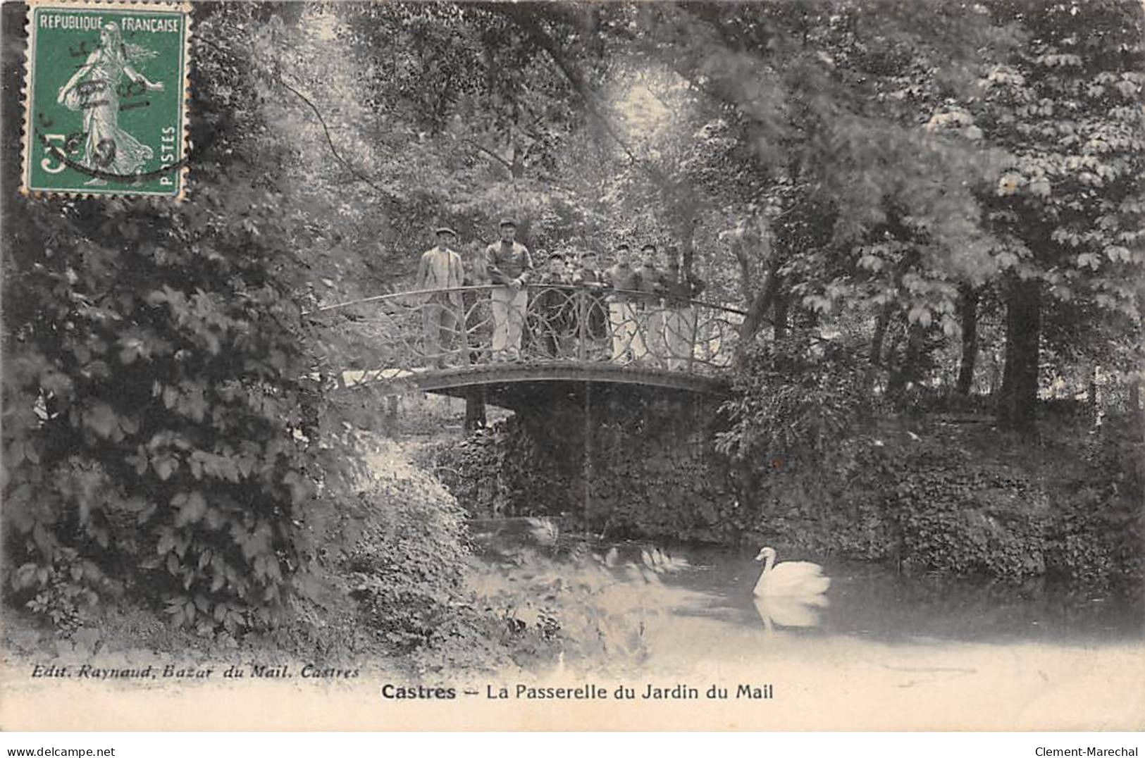 CASTRES - La Passerelle Du Jardin Du Mail - Très Bon état - Castres