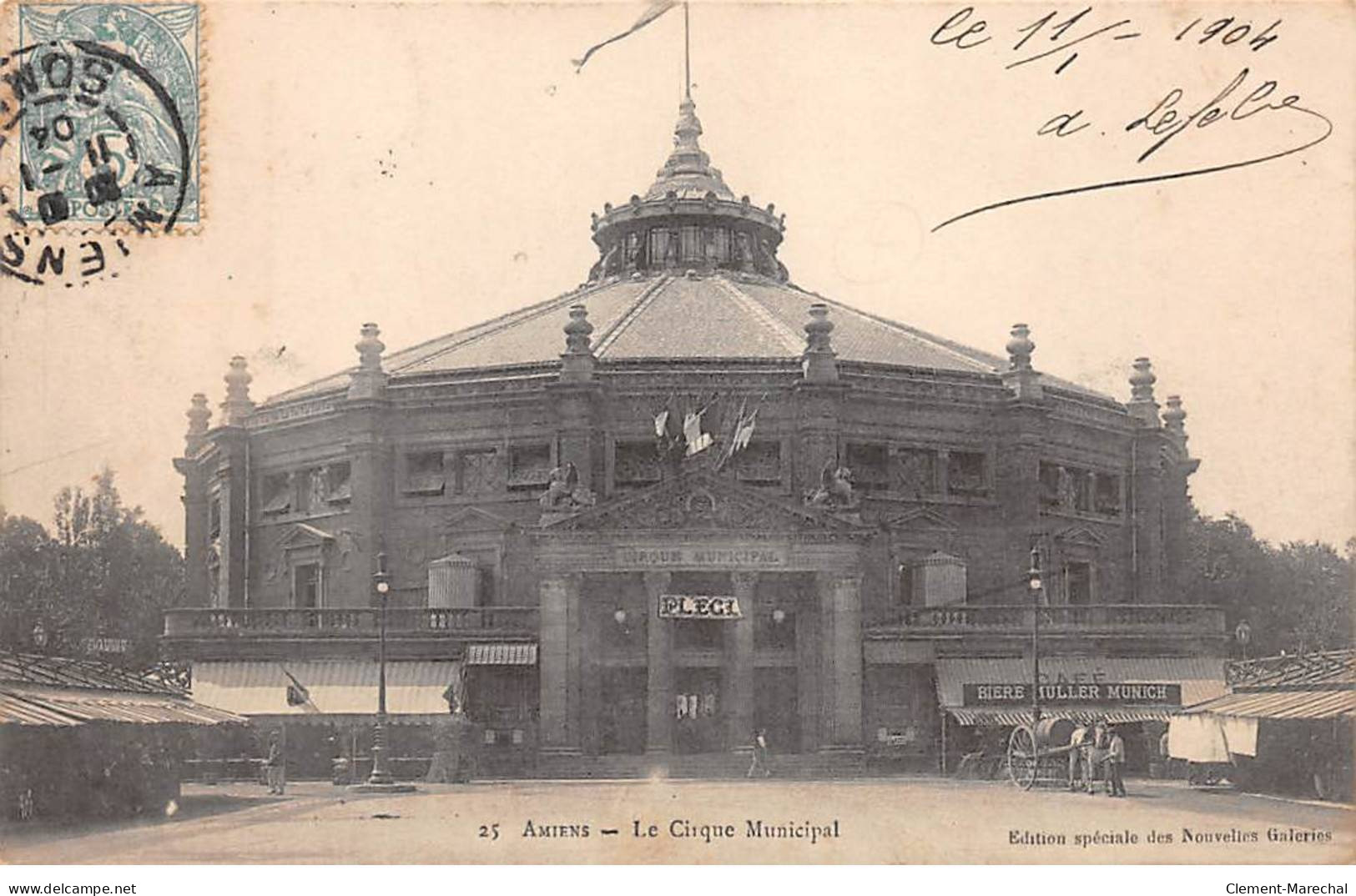 AMIENS - Le Cirque Municipal - Très Bon état - Amiens