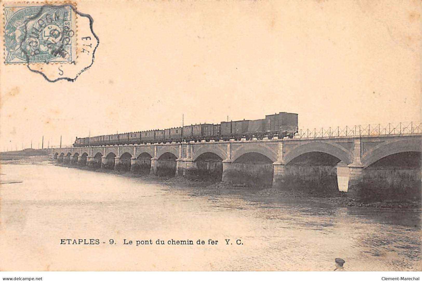 ETAPLES - Le Pont Du Chemin De Fer - Très Bon état - Etaples
