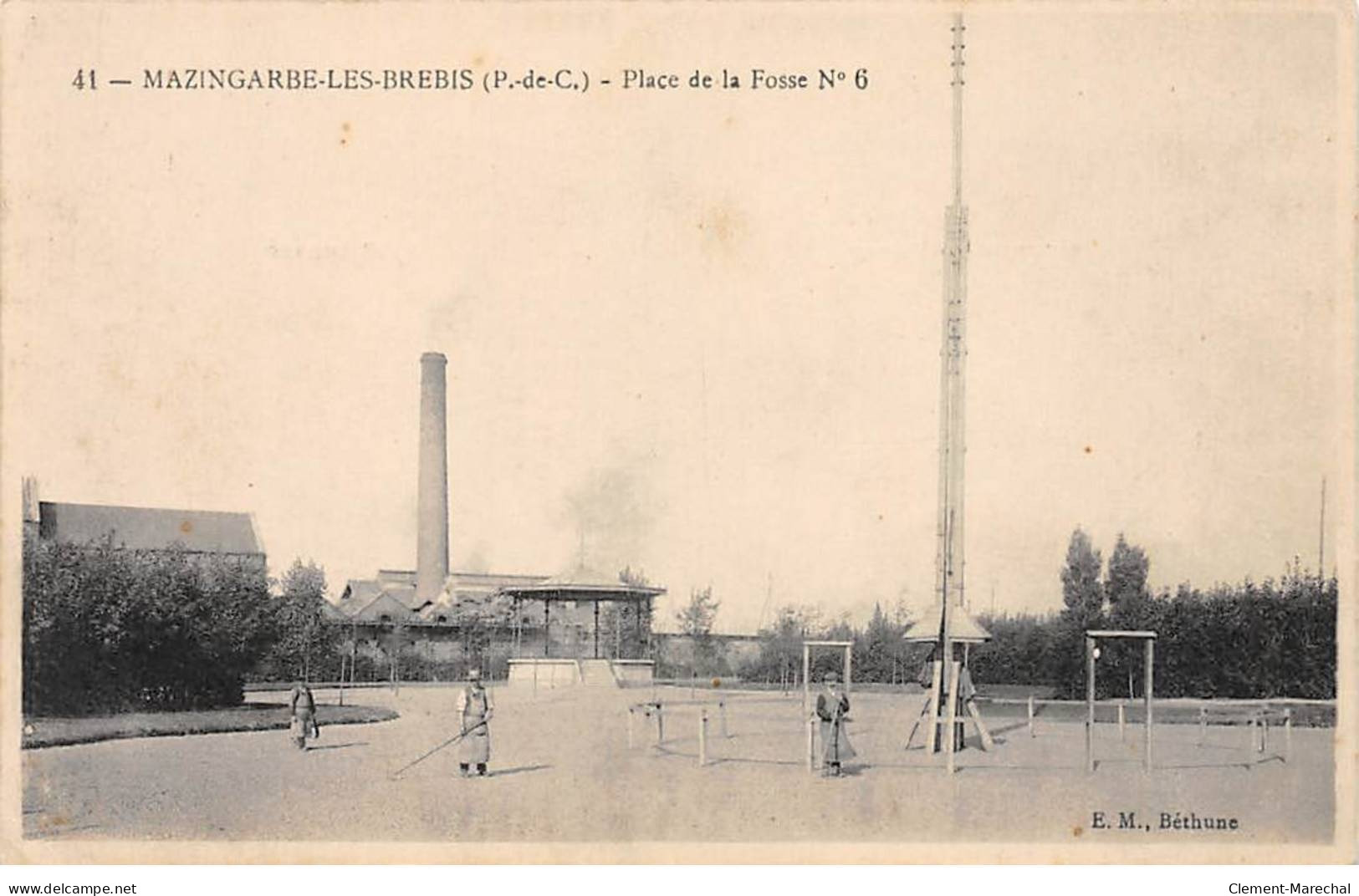 MAZINGARBE LES BREBIS - Place De La Fosse N° 6 - Très Bon état - Autres & Non Classés