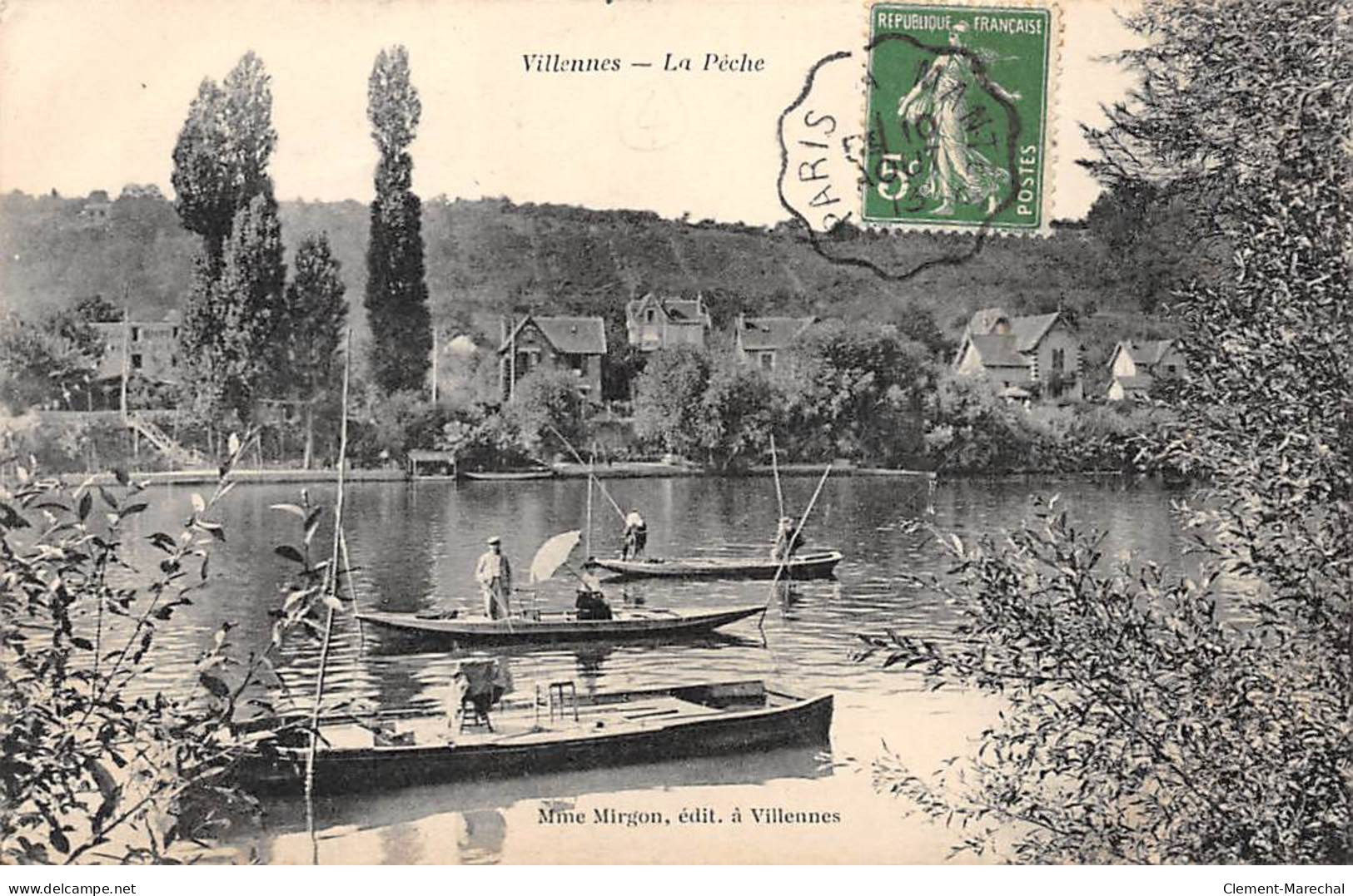 VILLENNES - La Pêche - Très Bon état - Villennes-sur-Seine