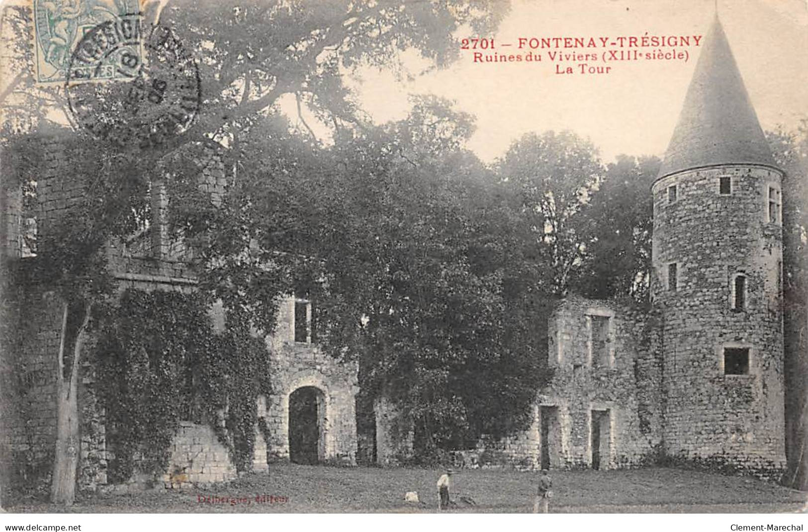 FONTENAY TRESIGNY - Ruines Du Viviers - La Tour - Très Bon état - Fontenay Tresigny