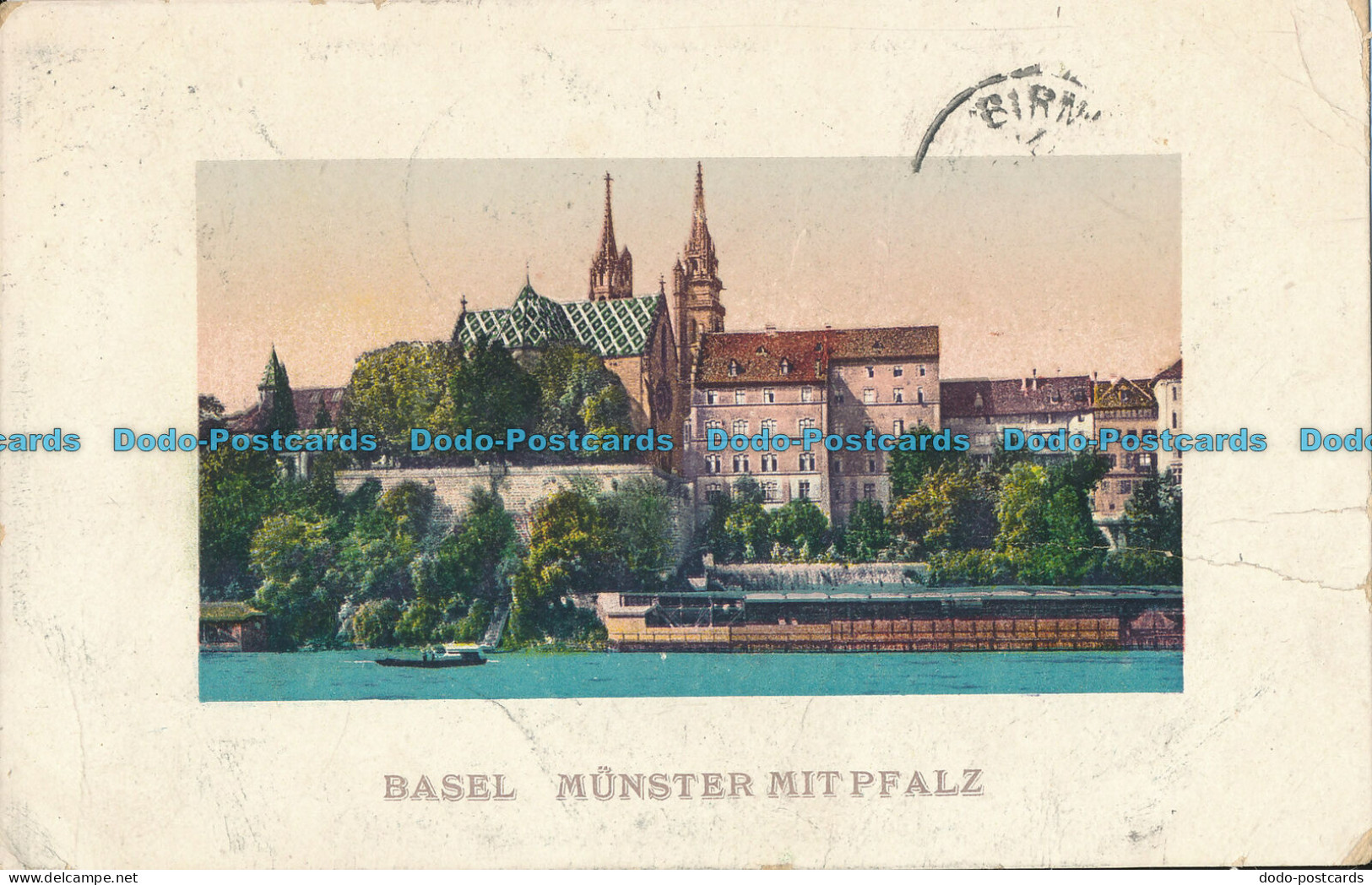 R008682 Basel Munster Mit Pfalz. 1910 - Monde