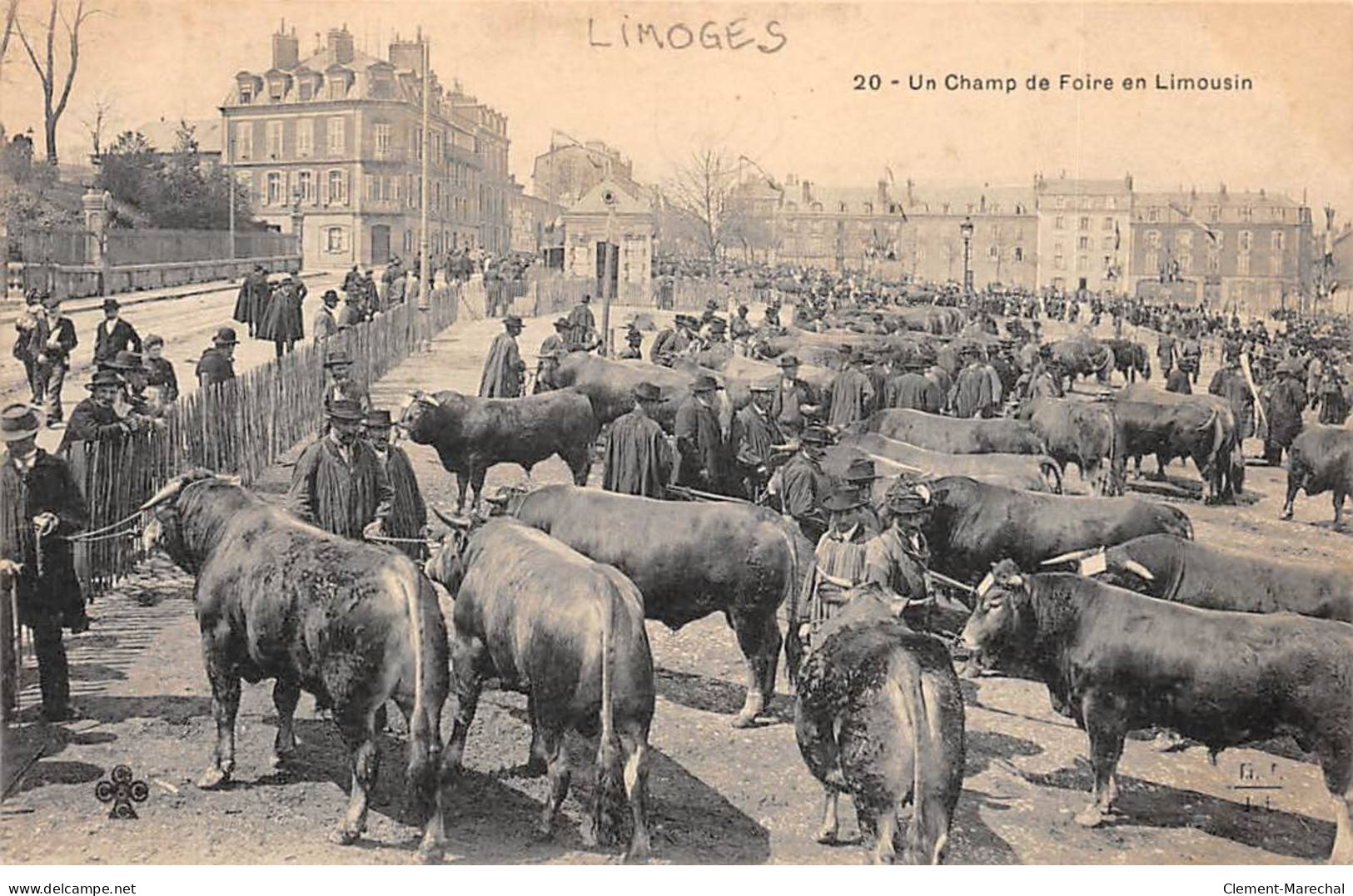 LIMOGES - Un Champ De Foire En Limousin - Très Bon état - Limoges