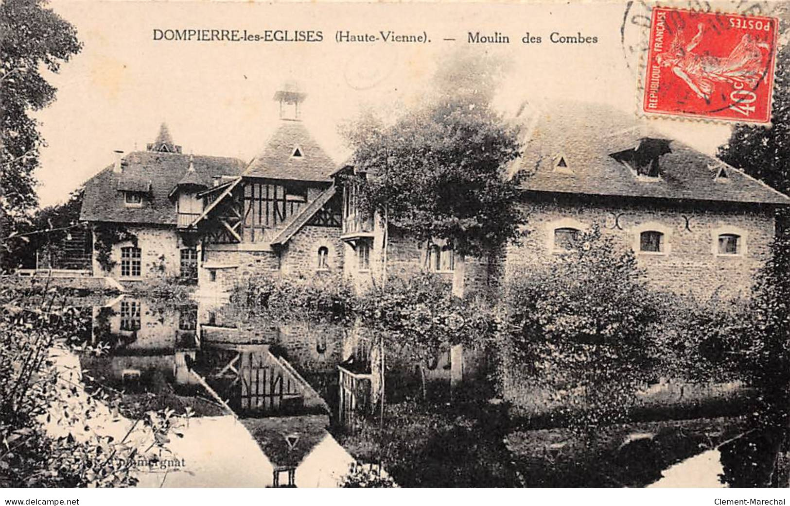 DOMPIERRE LES EGLISES - Moulin Des Combes - état - Sonstige & Ohne Zuordnung