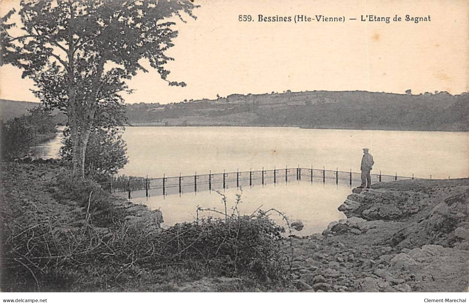 BESSINES - L'Etang De Sagnat - Très Bon état - Bessines Sur Gartempe