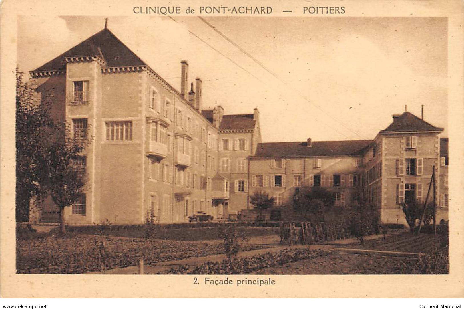 POITIERS - Clinique De Pont Achard - Façade Principale - Très Bon état - Poitiers