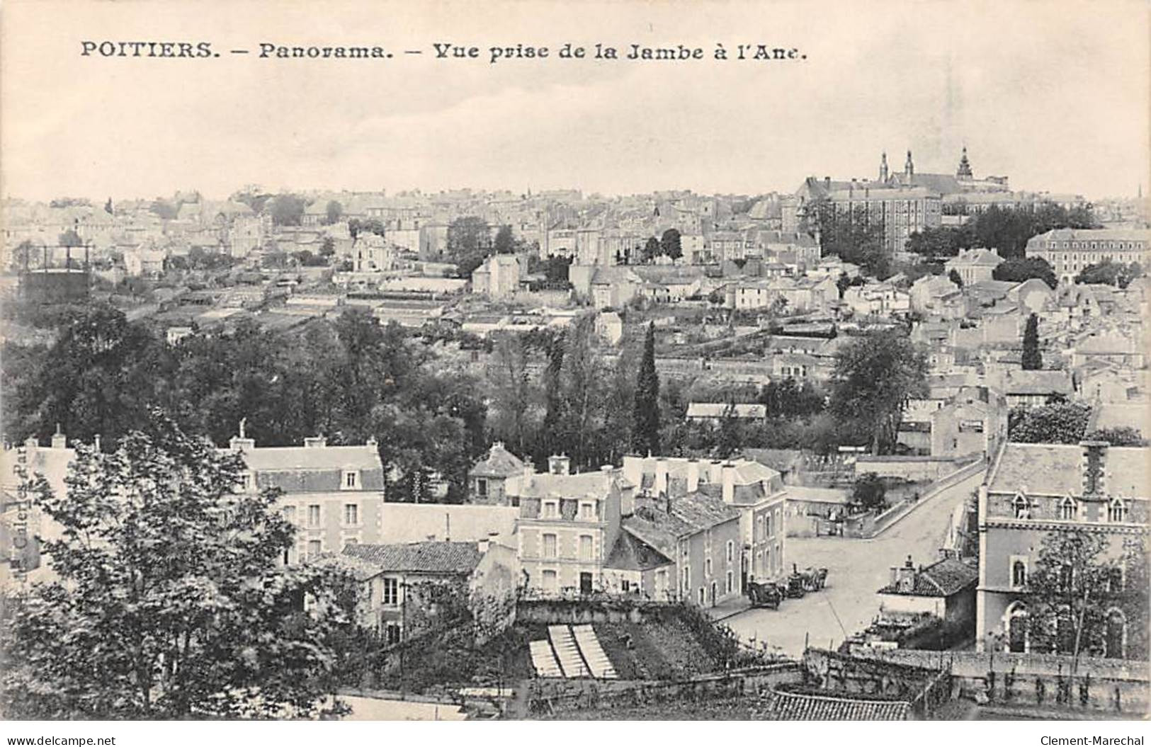 POITIERS - Panorama - Vue Prise De La Jambe à L'Arc - Très Bon état - Poitiers
