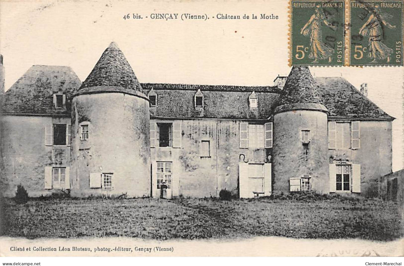 GENCAY - Château De La Mothe - Très Bon état - Gencay