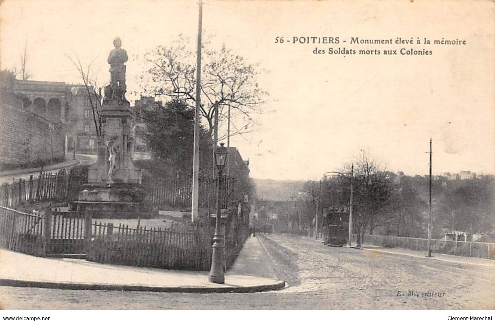 POITIERS - Monument à La Mémoire Des Soldats Morts Aux Colonies - Très Bon état - Poitiers