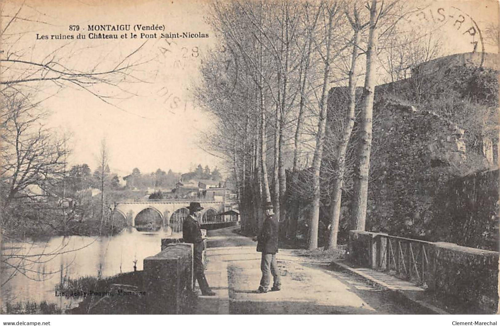 MONTAIGU - Les Ruines Du Château Et Le Pont Saint Nicolas - Très Bon état - Montaigu